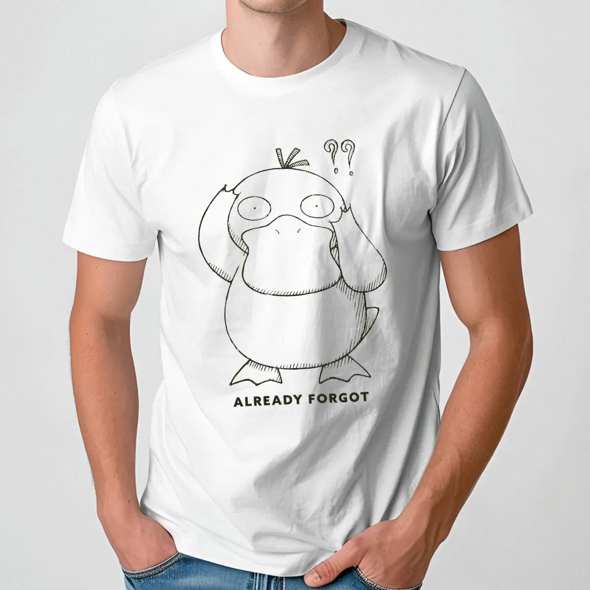 Pokémon Confused Psyduck Already Forgot T Shirt