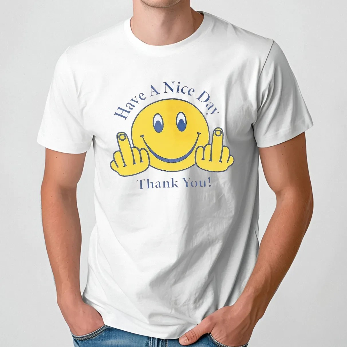 Renjun Wears Have A Nice Day Meme T Shirt