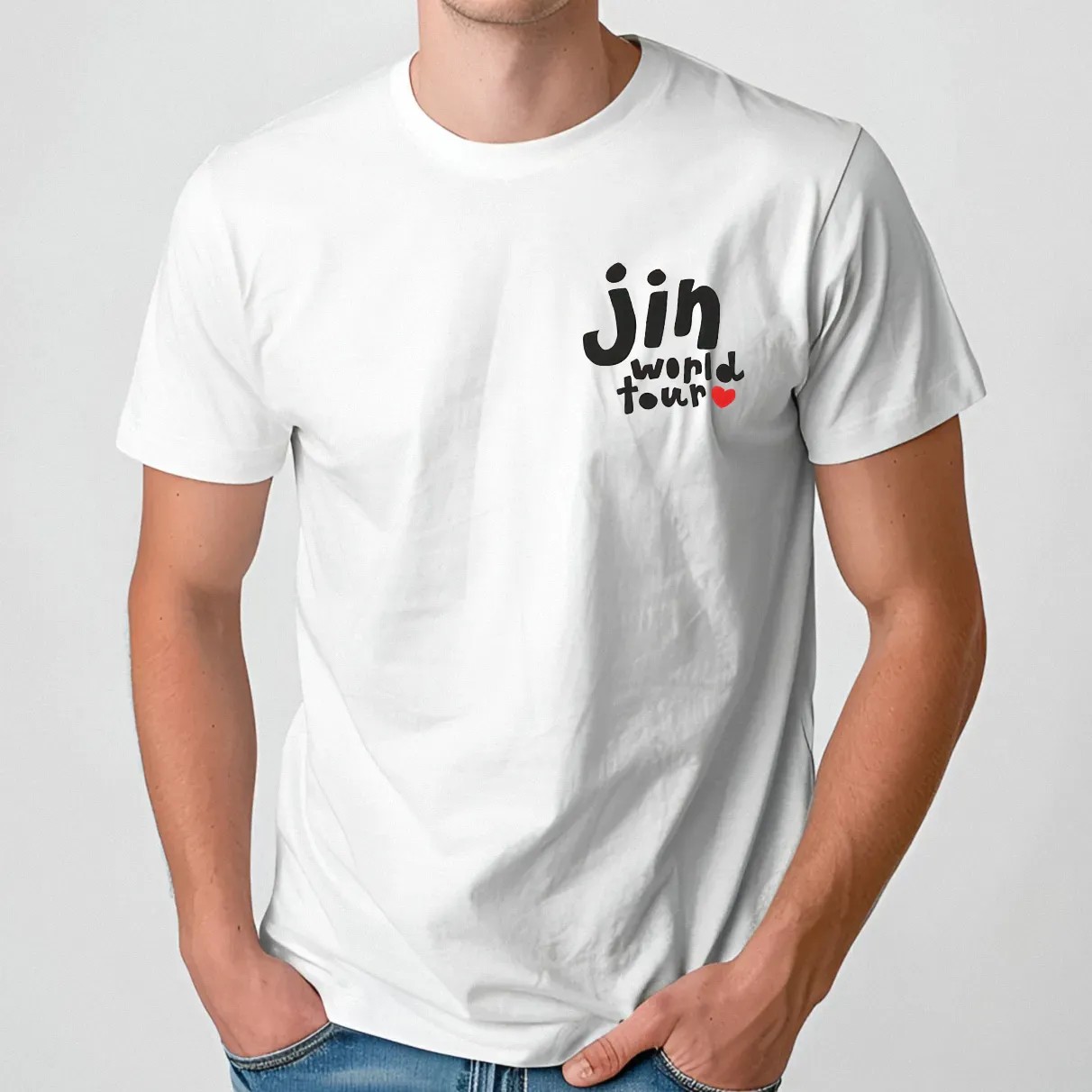 Run Seokjin World Tour 2025 Kpop T Shirt