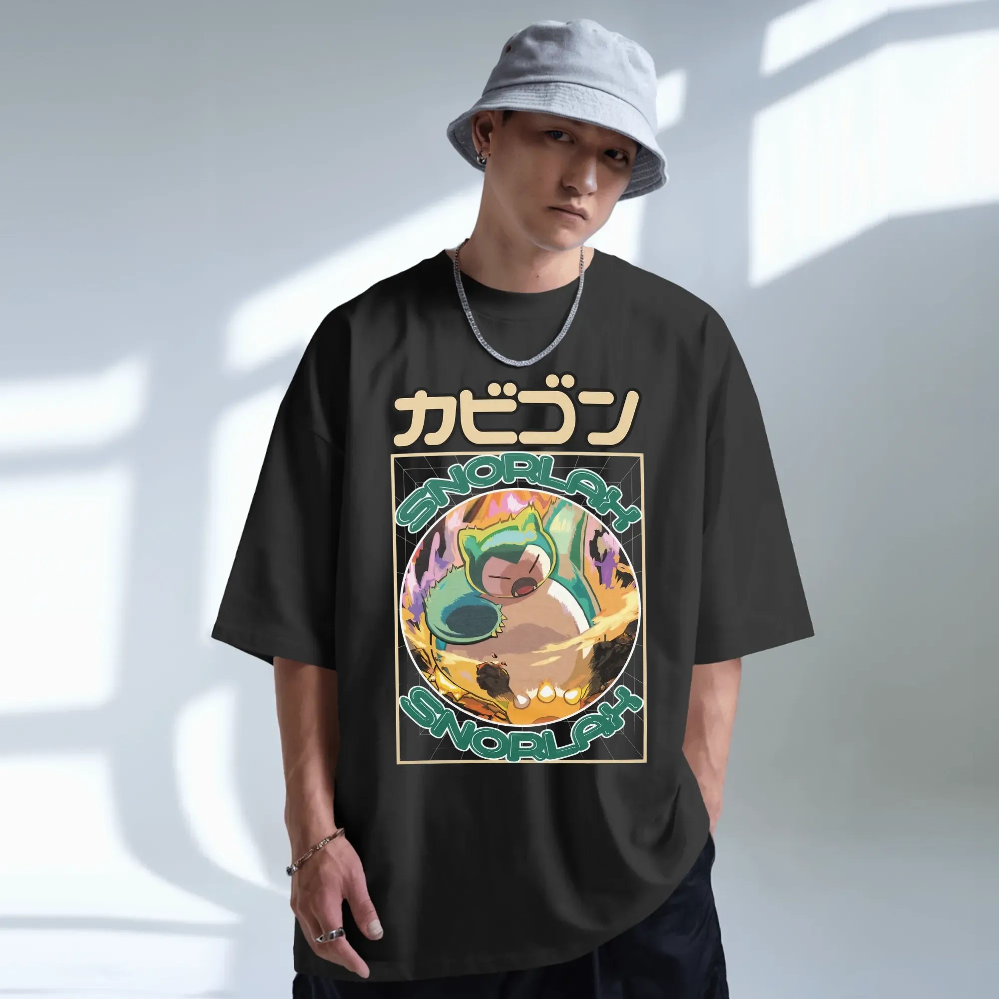 Snorlax Pokemon Streetwear T Shirt