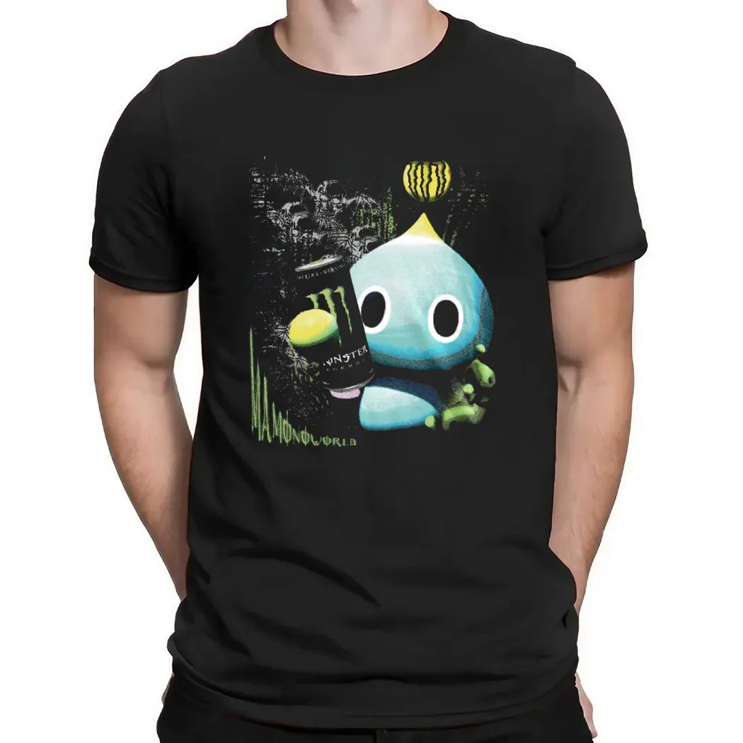 Sonic Chao Holding Monster Energy Shirt