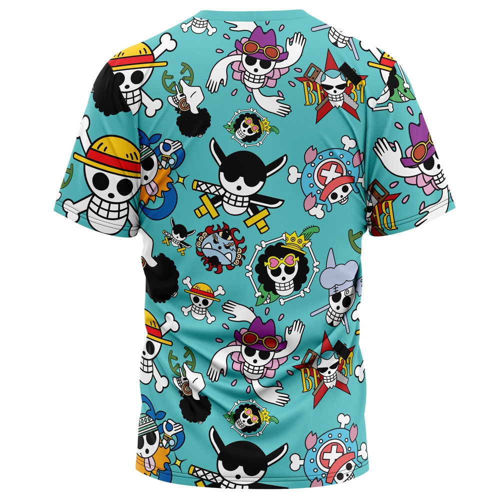 Strawhats Jolly Roger One Piece 3D T Shirt