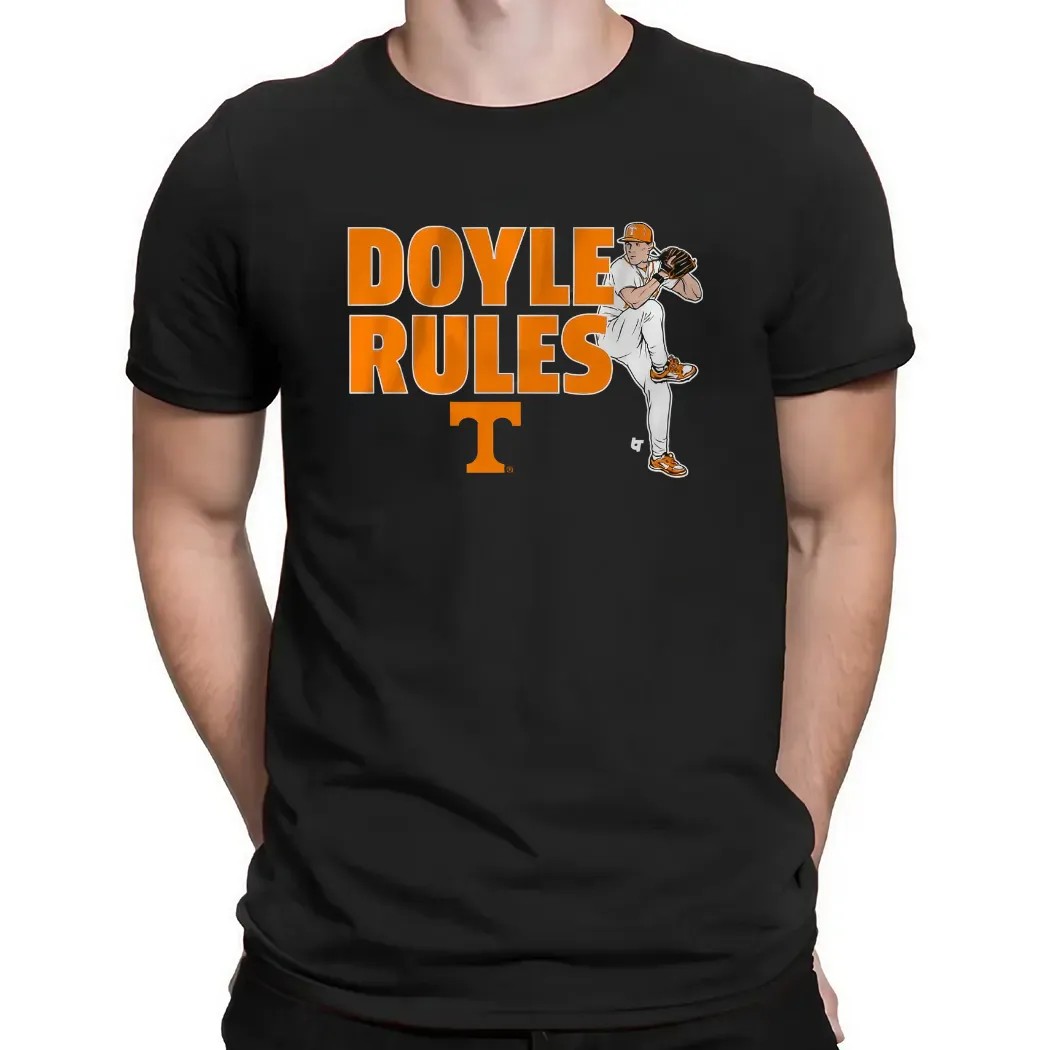 Tennessee Volunteers Baseball Liam Doyle Rules T Shirt