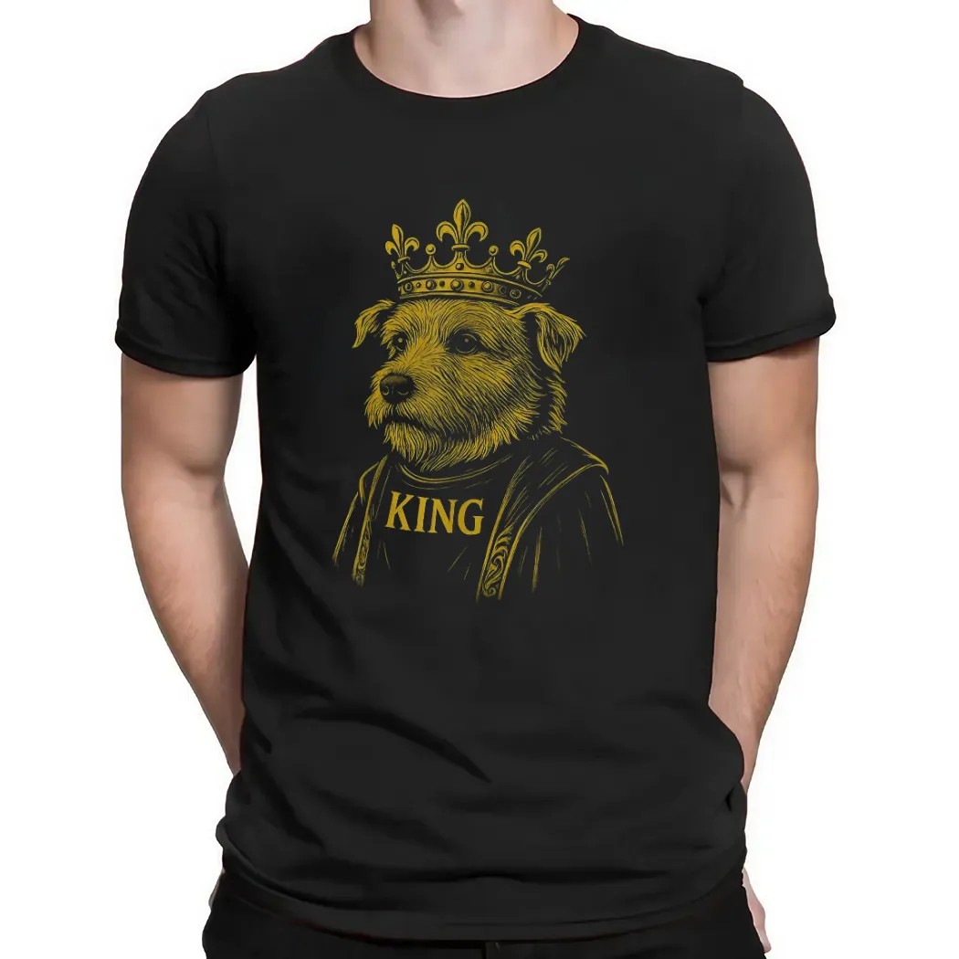 The Majestic Dog King Charles T Shirt