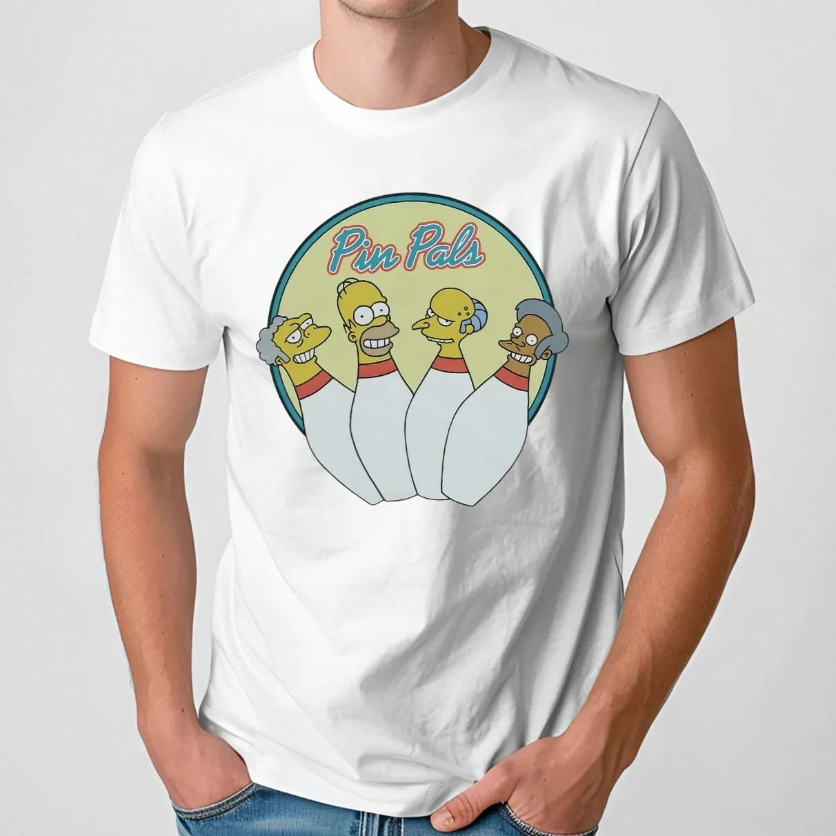 The Simpsons Pin Pals Meme T Shirt
