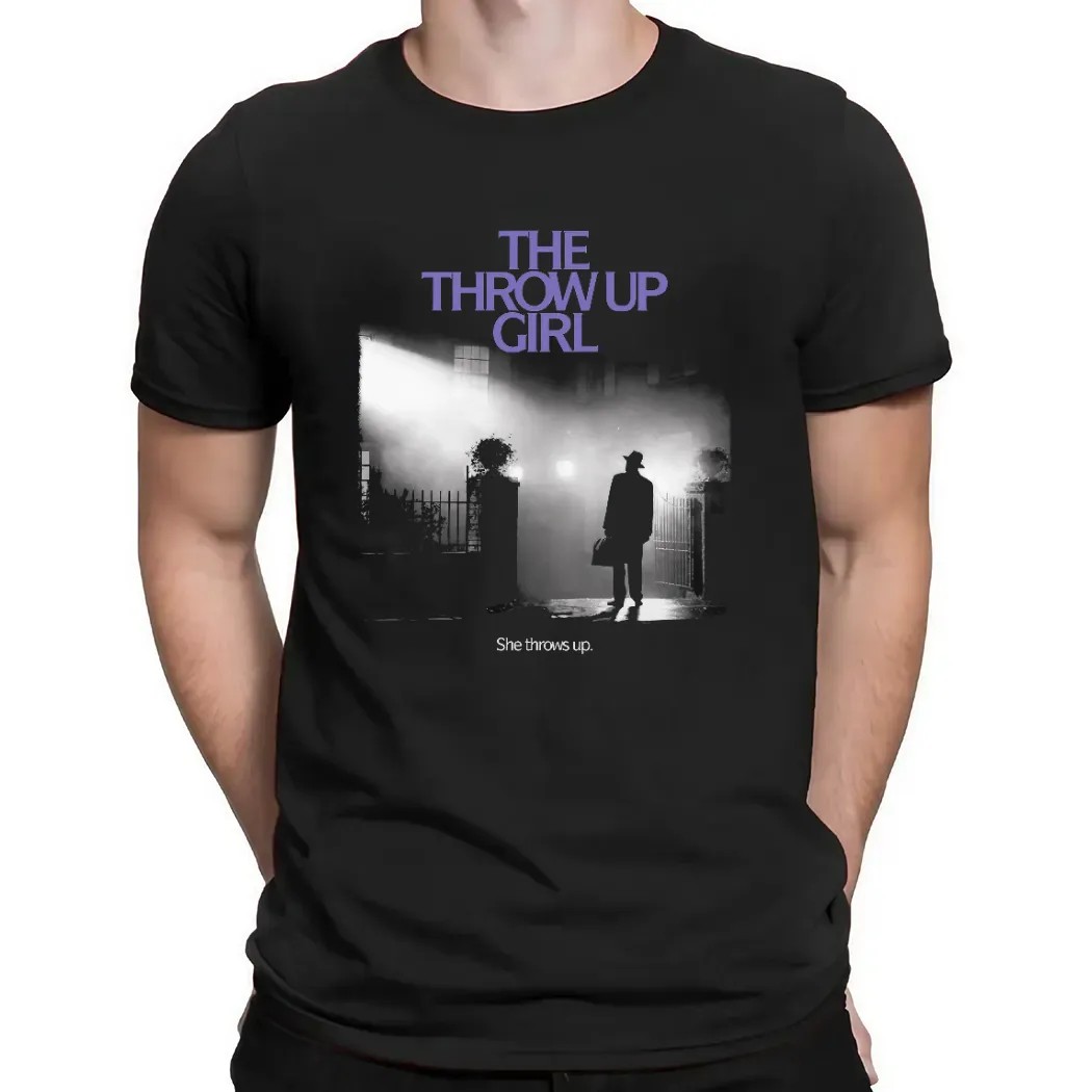 Throw Up Girl She Throw Up Silhouette T Shirt