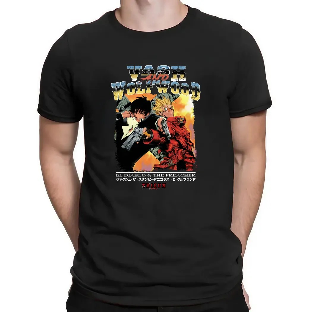 Trigun Vash And Wolfwood Shirt