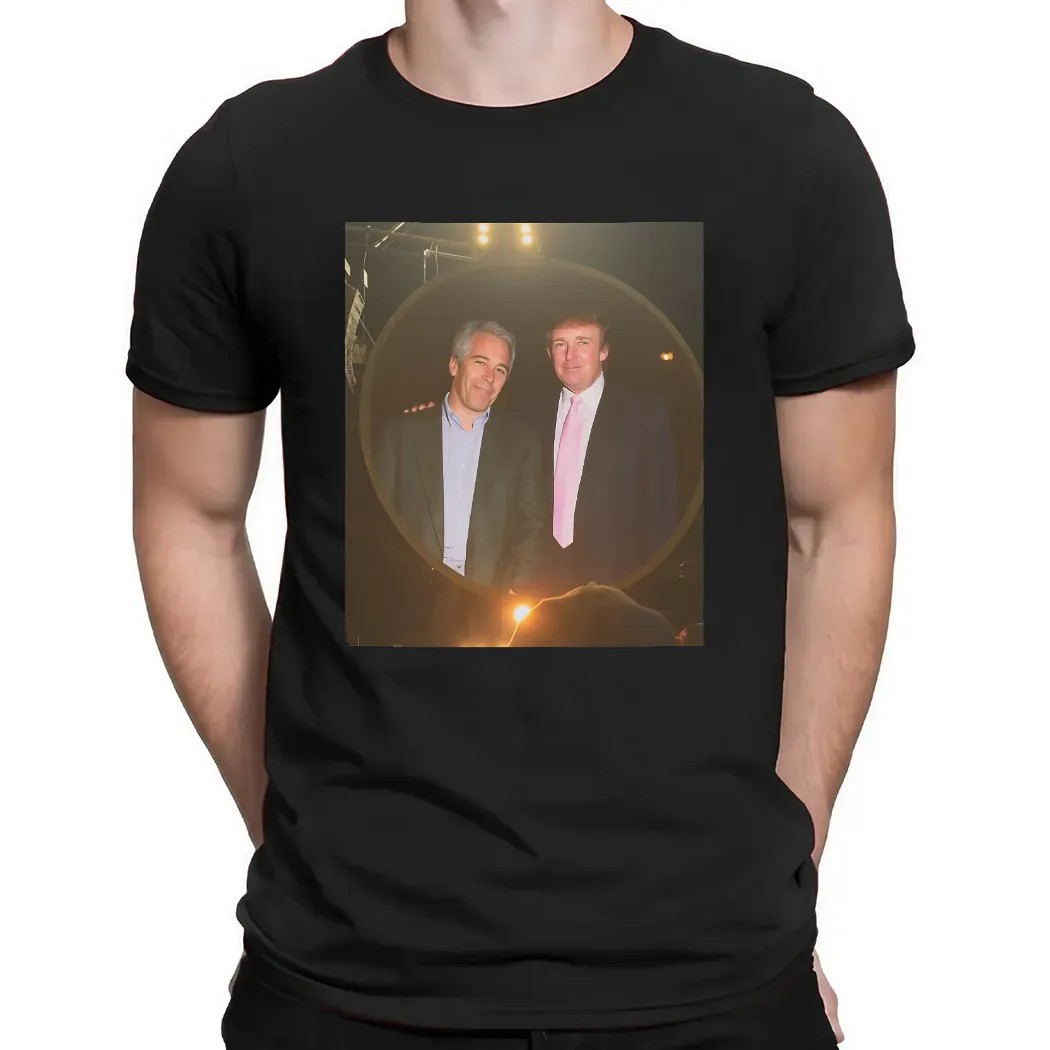 Trump And Epstein Coldplay Concert Parody T Shirt