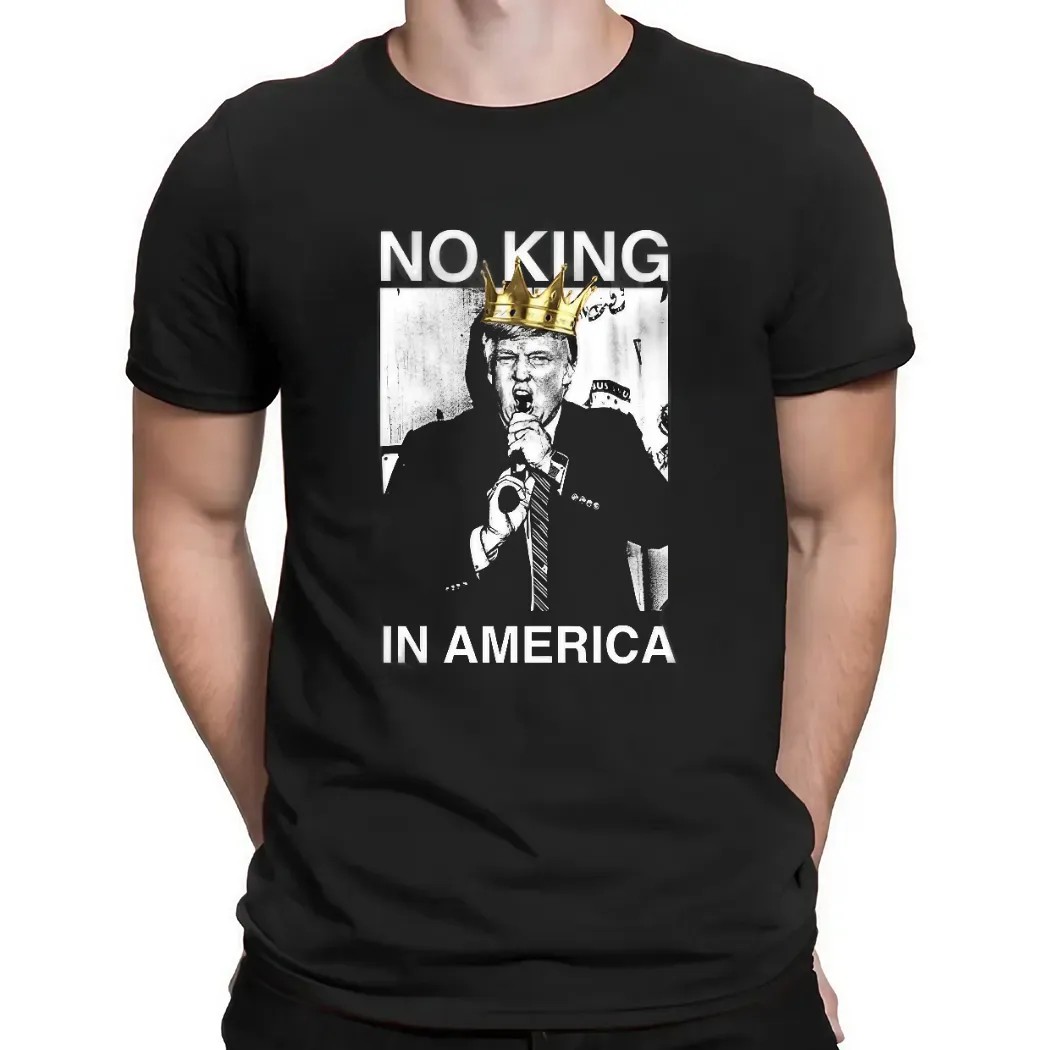 Trump No King In America T Shirt