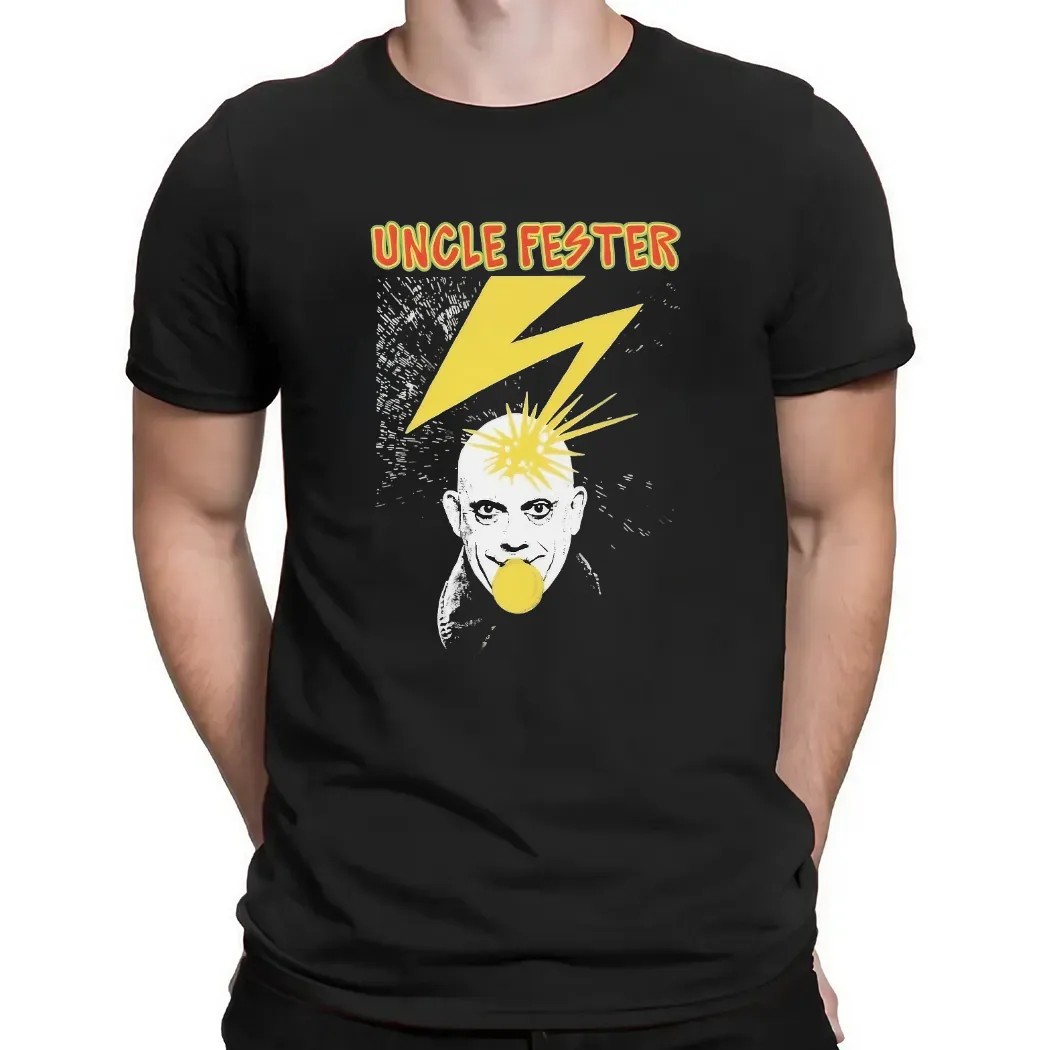 Uncle Fester Lightning T Shirt