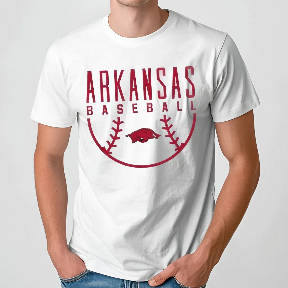 University Of Arkansas Razorbacks Baseball T Shirt