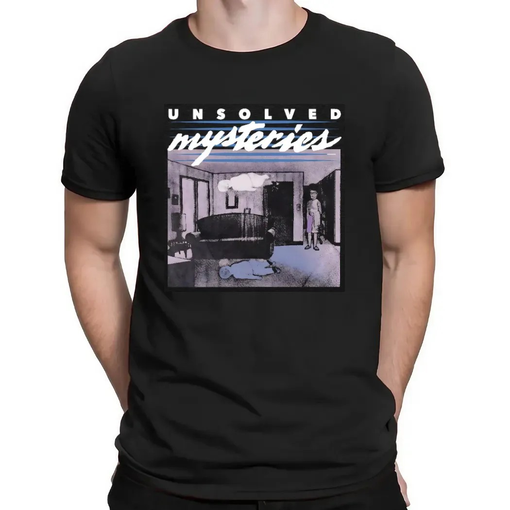 Unsolved Mystery's TV Show Graphic T Shirt