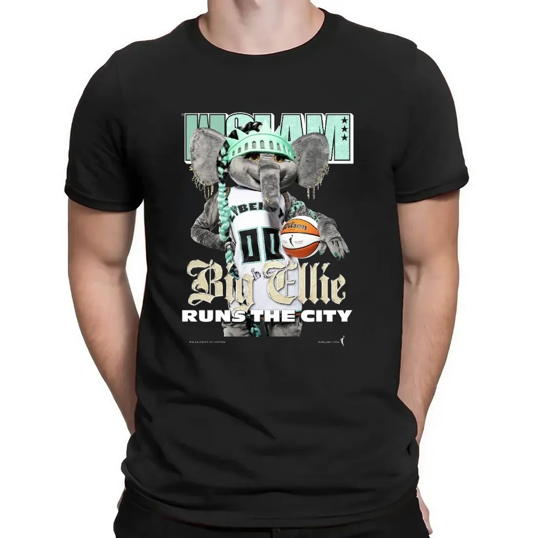 WSLAM Cover Big Ellie Run The City T Shirt