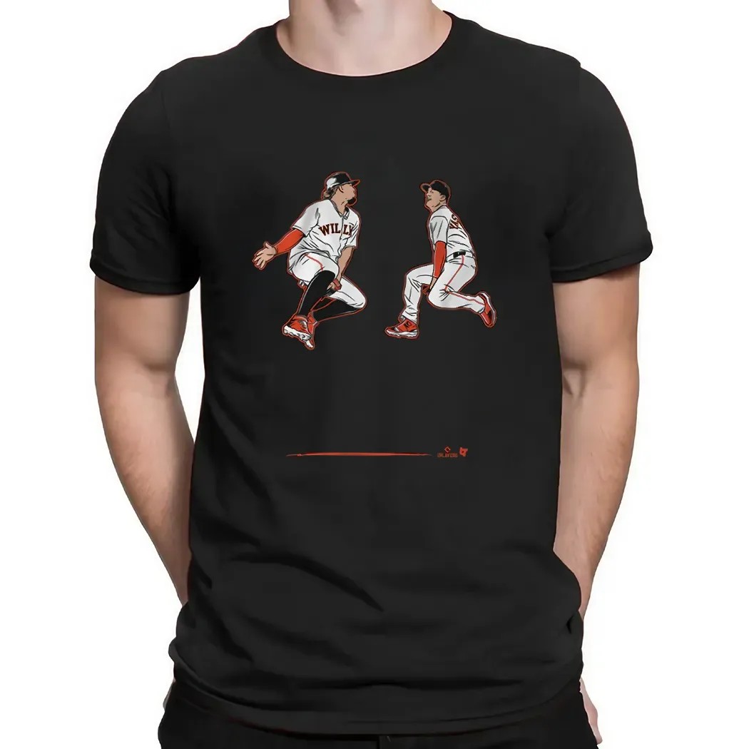 Willy Adames and Mike Yastrzemski Mad Hops T Shirt