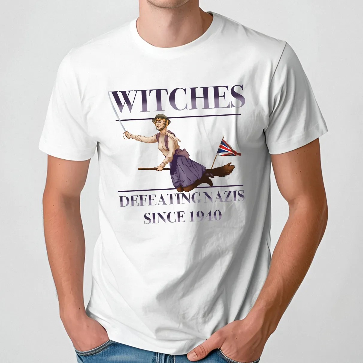 Witches Defeating Nazis Since 1940 T Shirt
