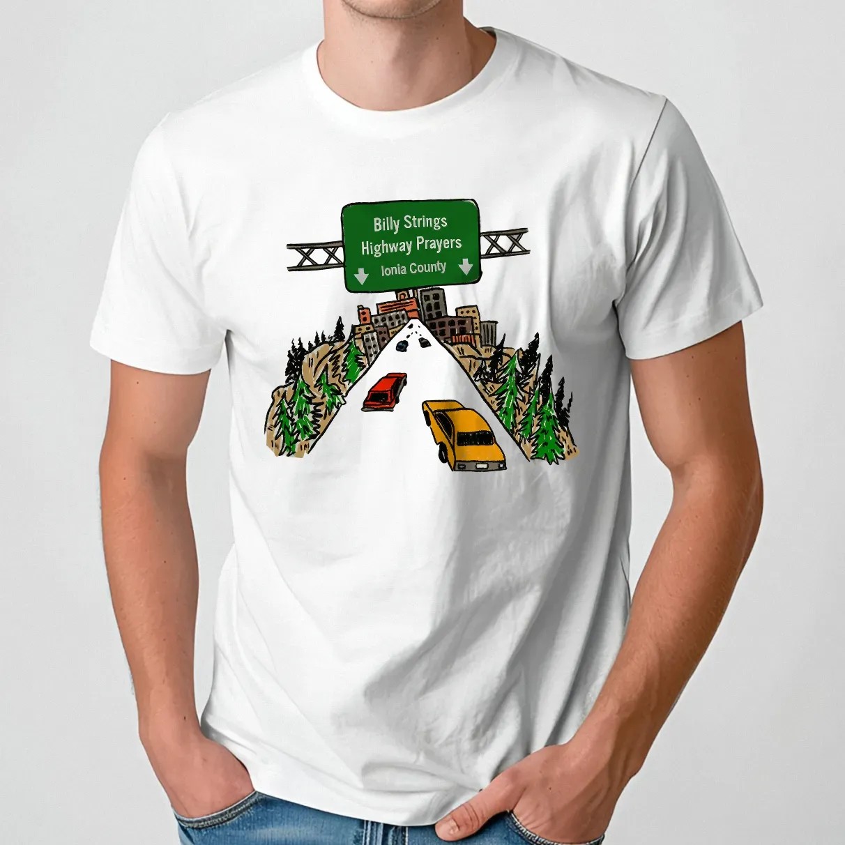 billy strings Ionia County Highway Prayers T Shirt