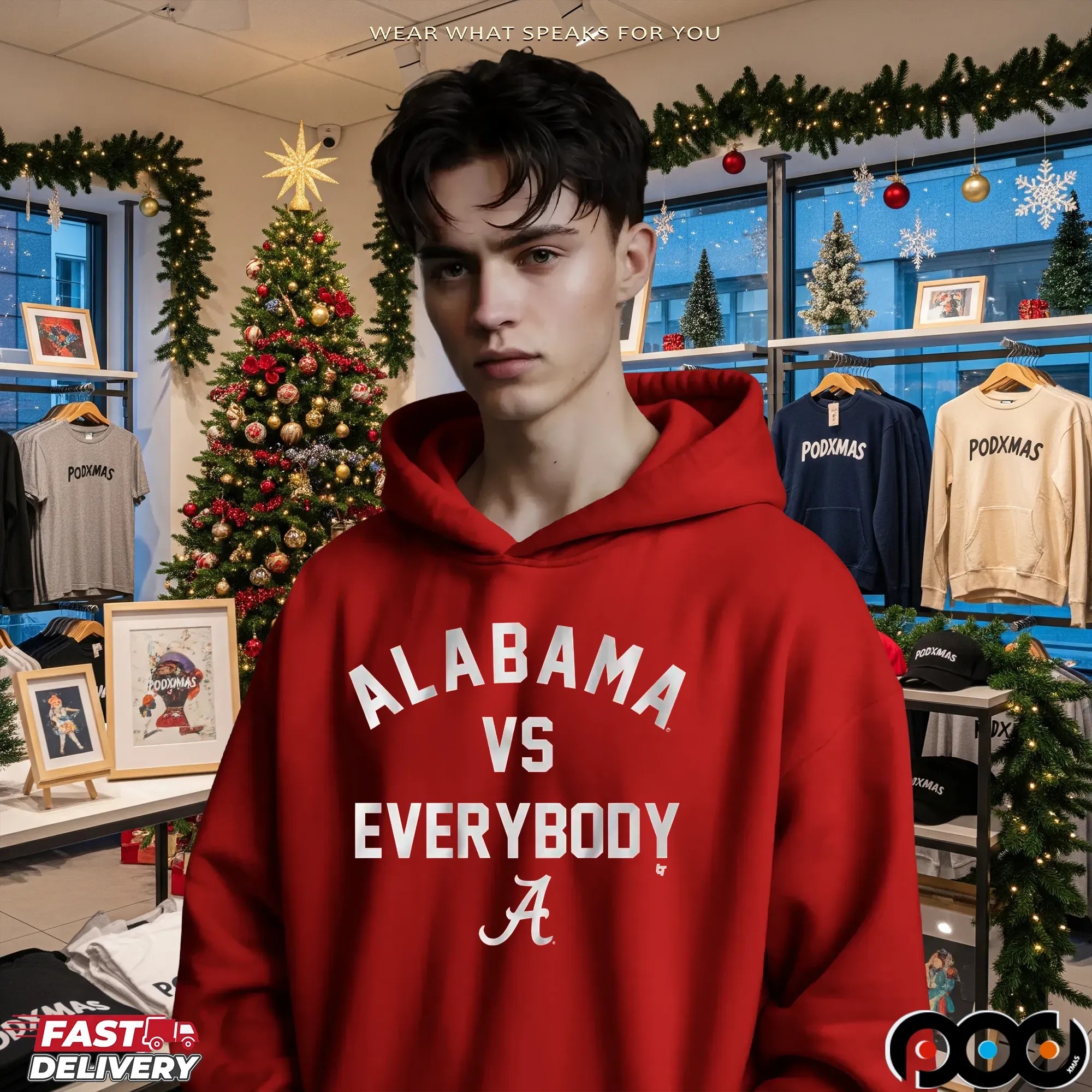 Alabama Football vs Everybody T Shirt 5 Alabama Football vs Everybody T Shirt