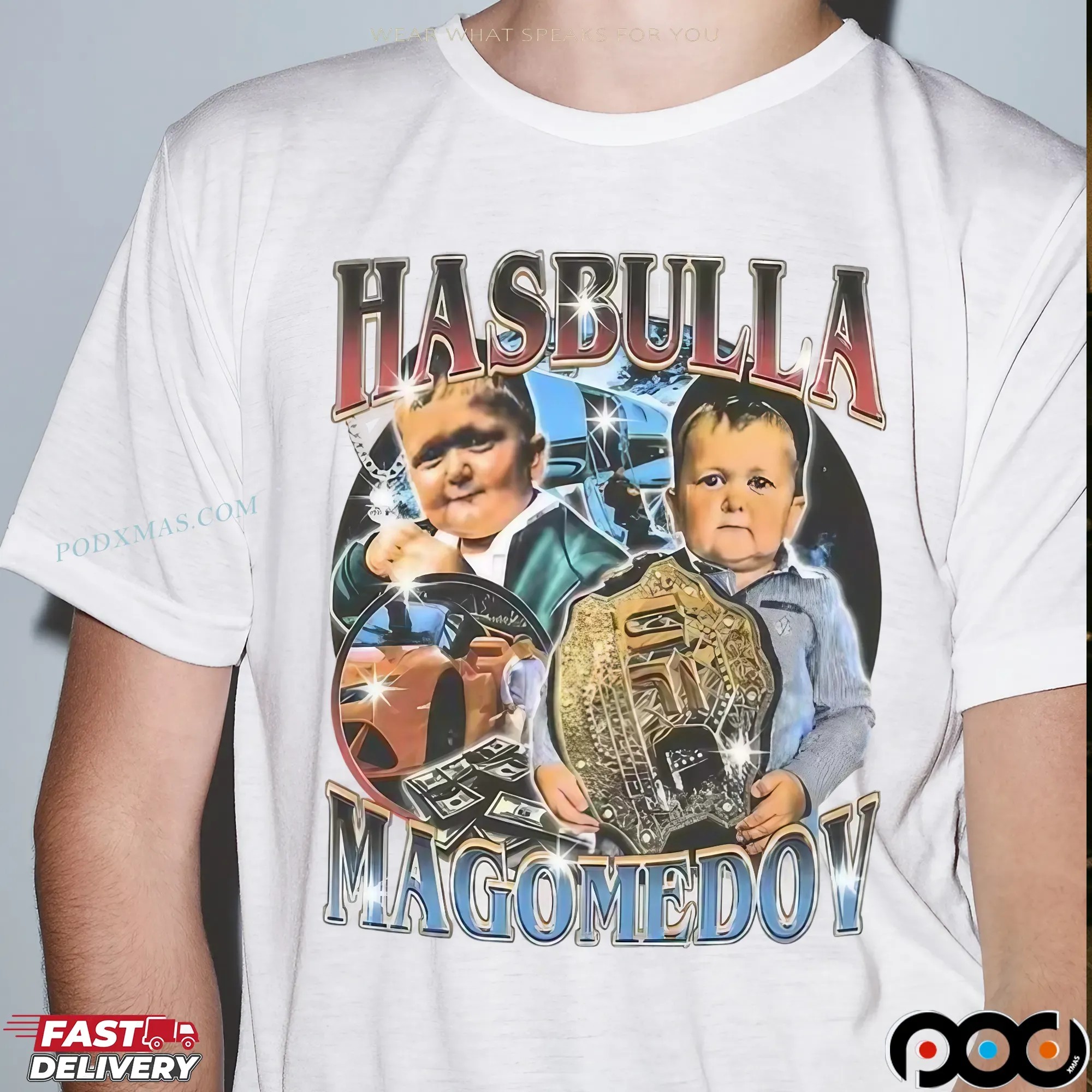 Brian Burns Wearing Hasbulla Magomedov T Shirt 1 Brian Burns Wearing Hasbulla Magomedov T Shirt