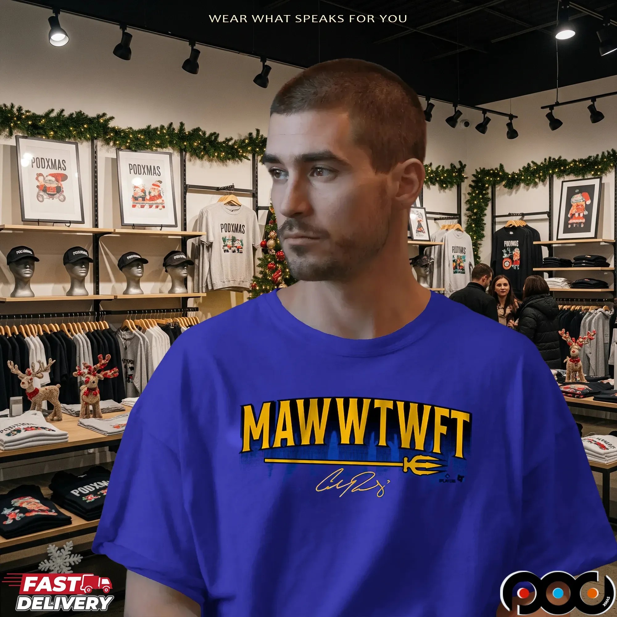 Cal Raleigh Seattle Mariners MAWWTHFT Signature T Shirt 3 Cal Raleigh Seattle Mariners MAWWTHFT Signature T Shirt