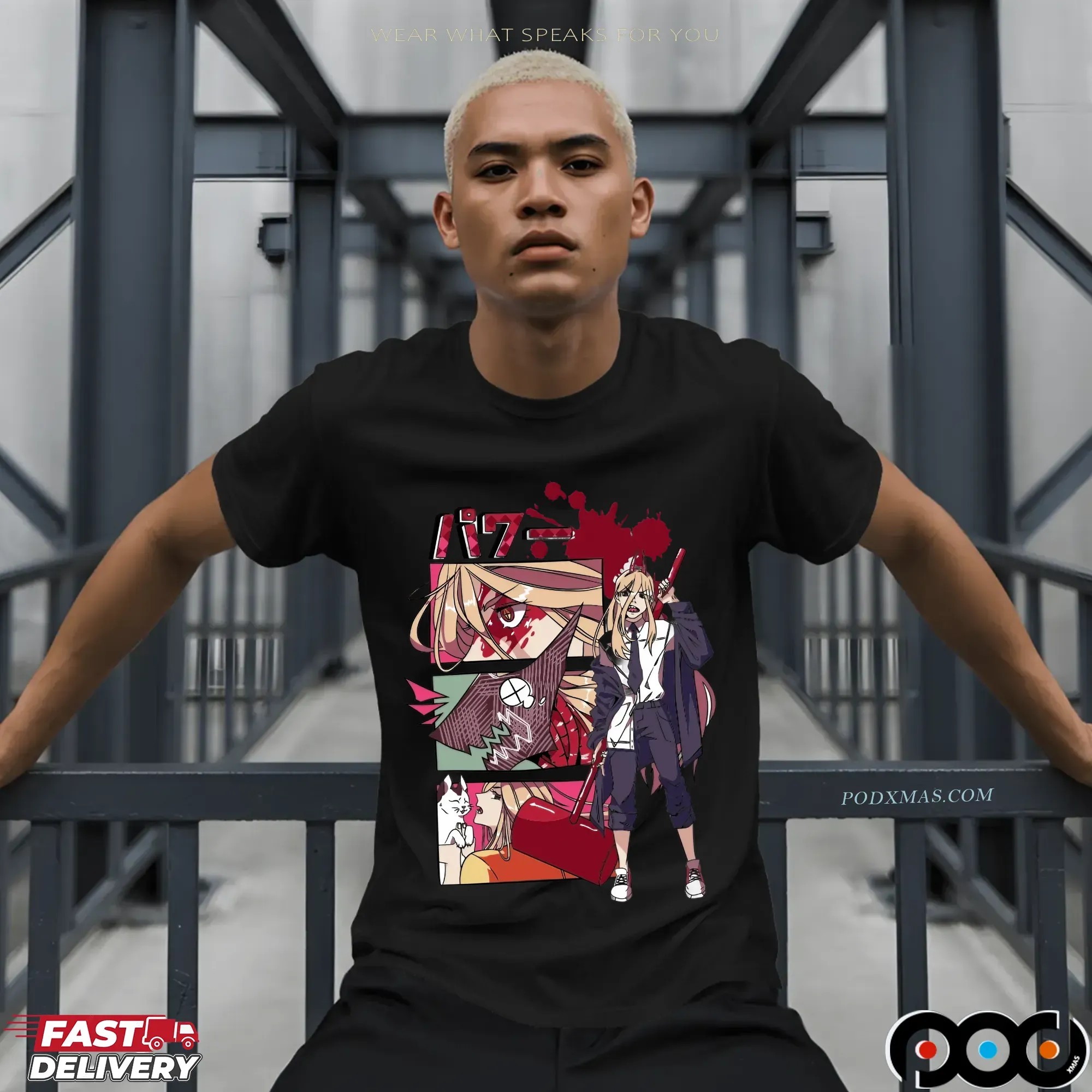 Chainsaw Man Power Blood Devil Meowy T Shirt