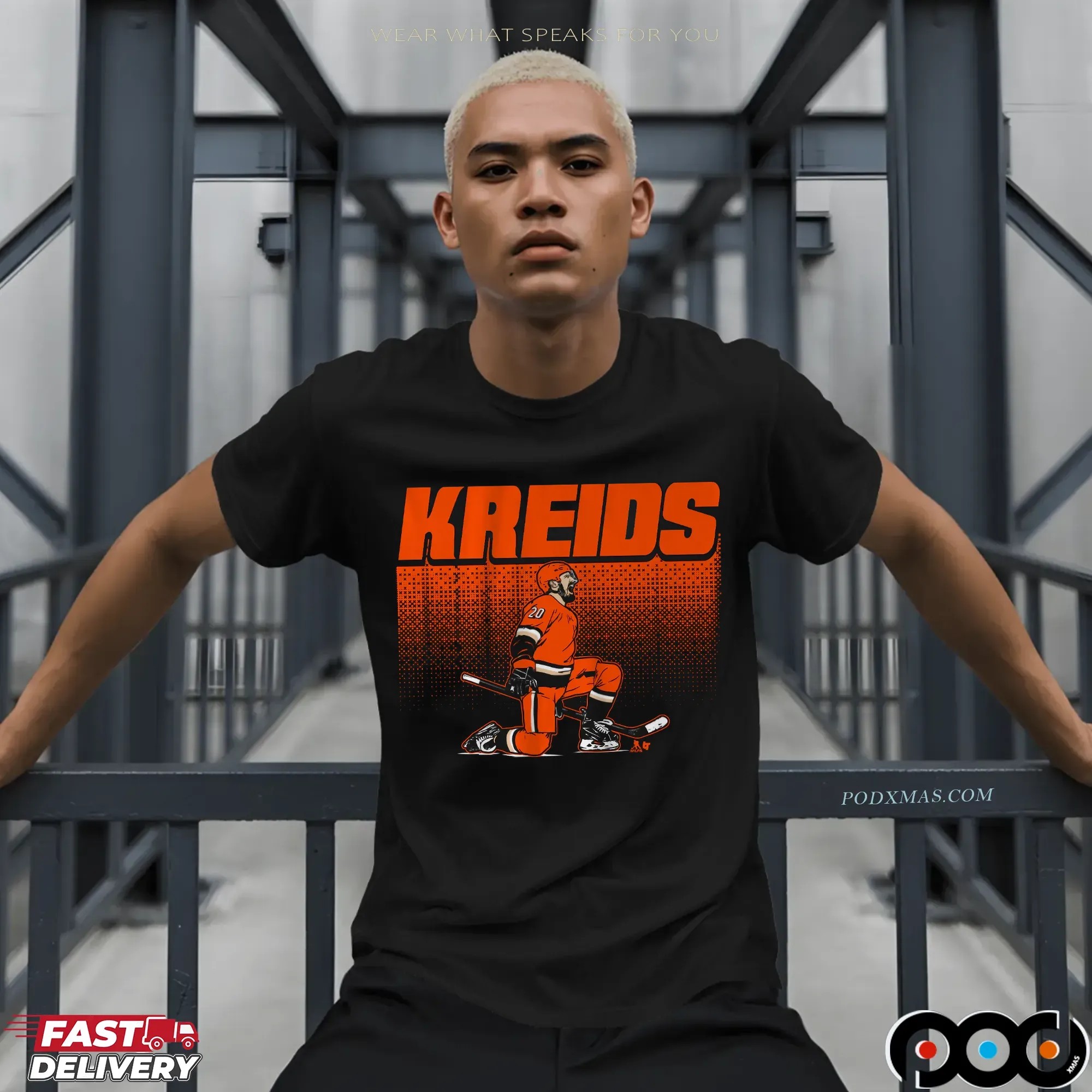 Chris Kreider Anaheim Graphic T Shirt 9 Chris Kreider Anaheim Graphic T Shirt