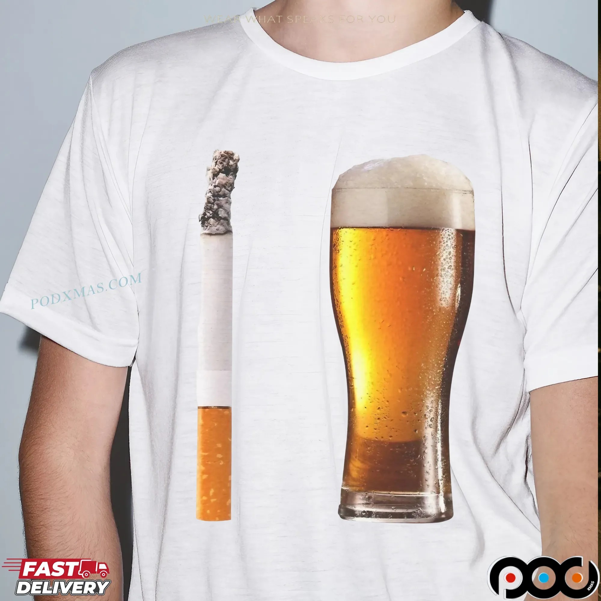 Cigarettes and Beer T Shirt 9 Cigarettes and Beer T Shirt