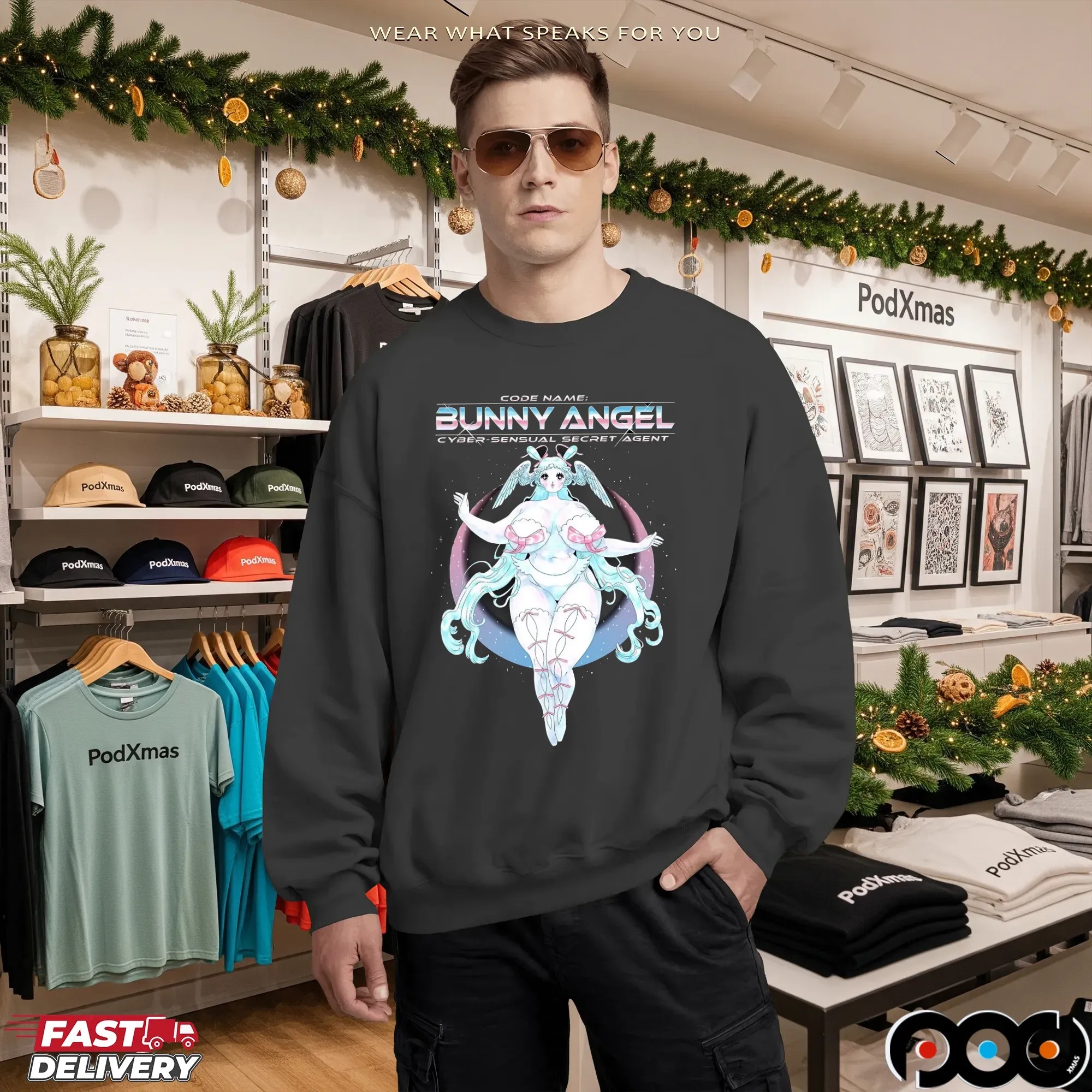 Code Name Bunny Angel Anime T Shirt