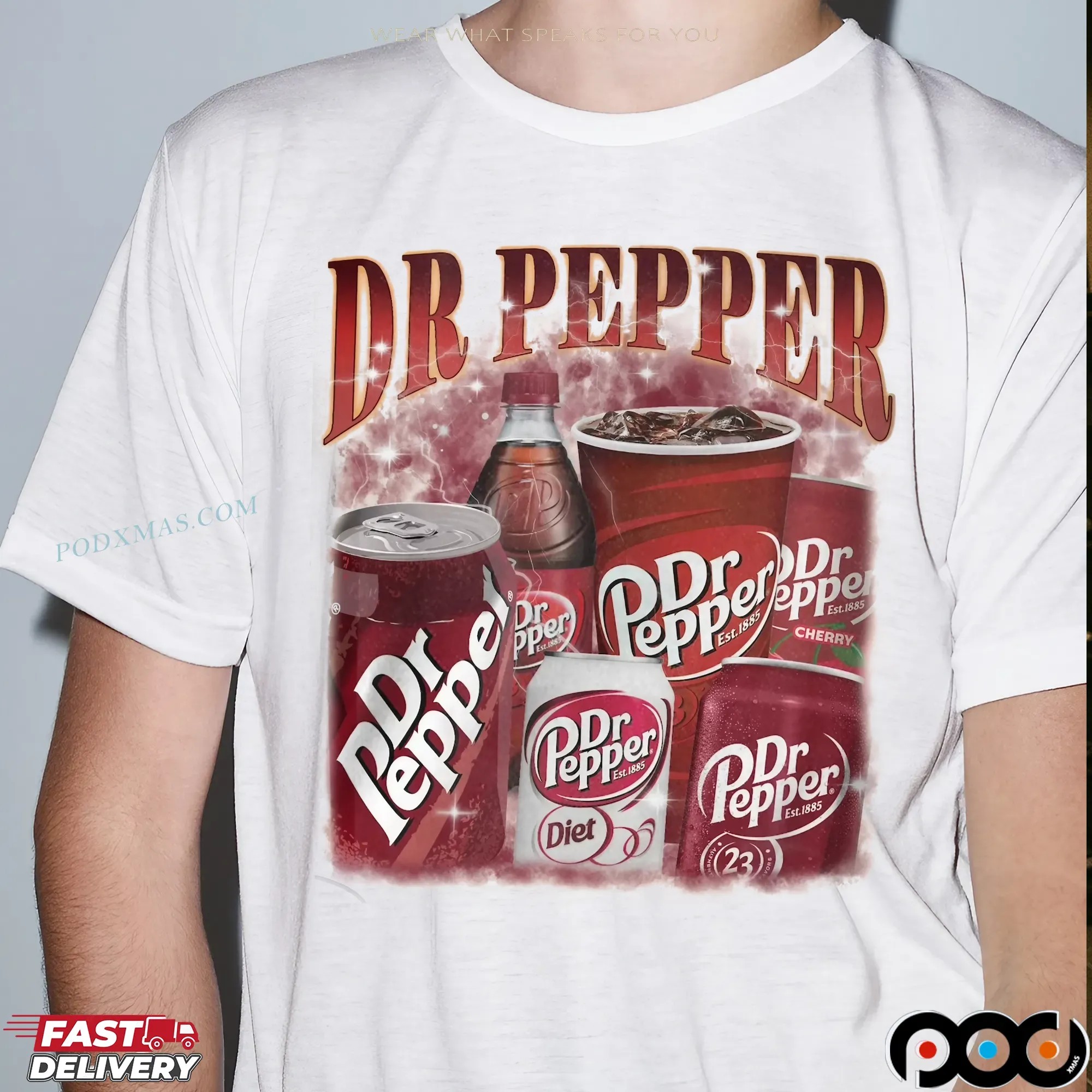 Dr Pepper Soda Retro Bootleg T Shirt 1 Dr Pepper Soda Retro Bootleg T Shirt