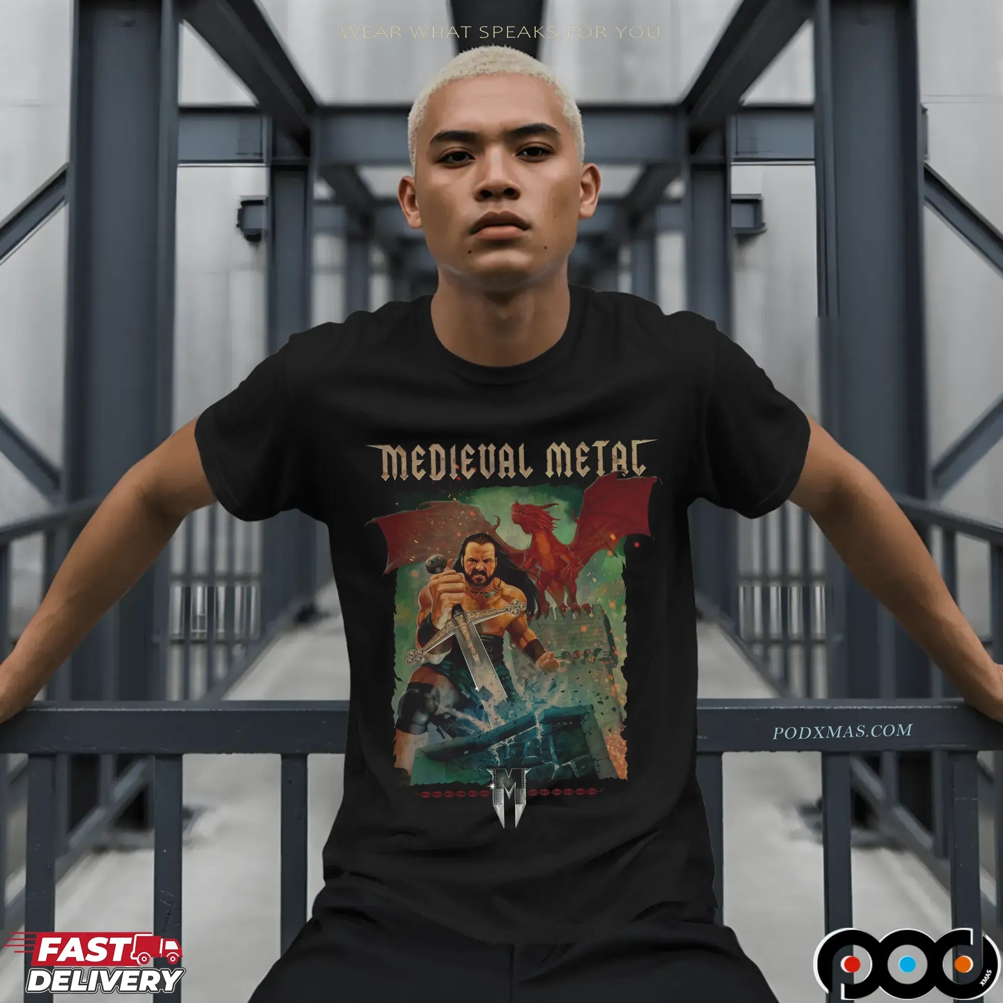 Drew Mcintyre Medieval Metal T Shirt 9 Drew Mcintyre Medieval Metal T Shirt