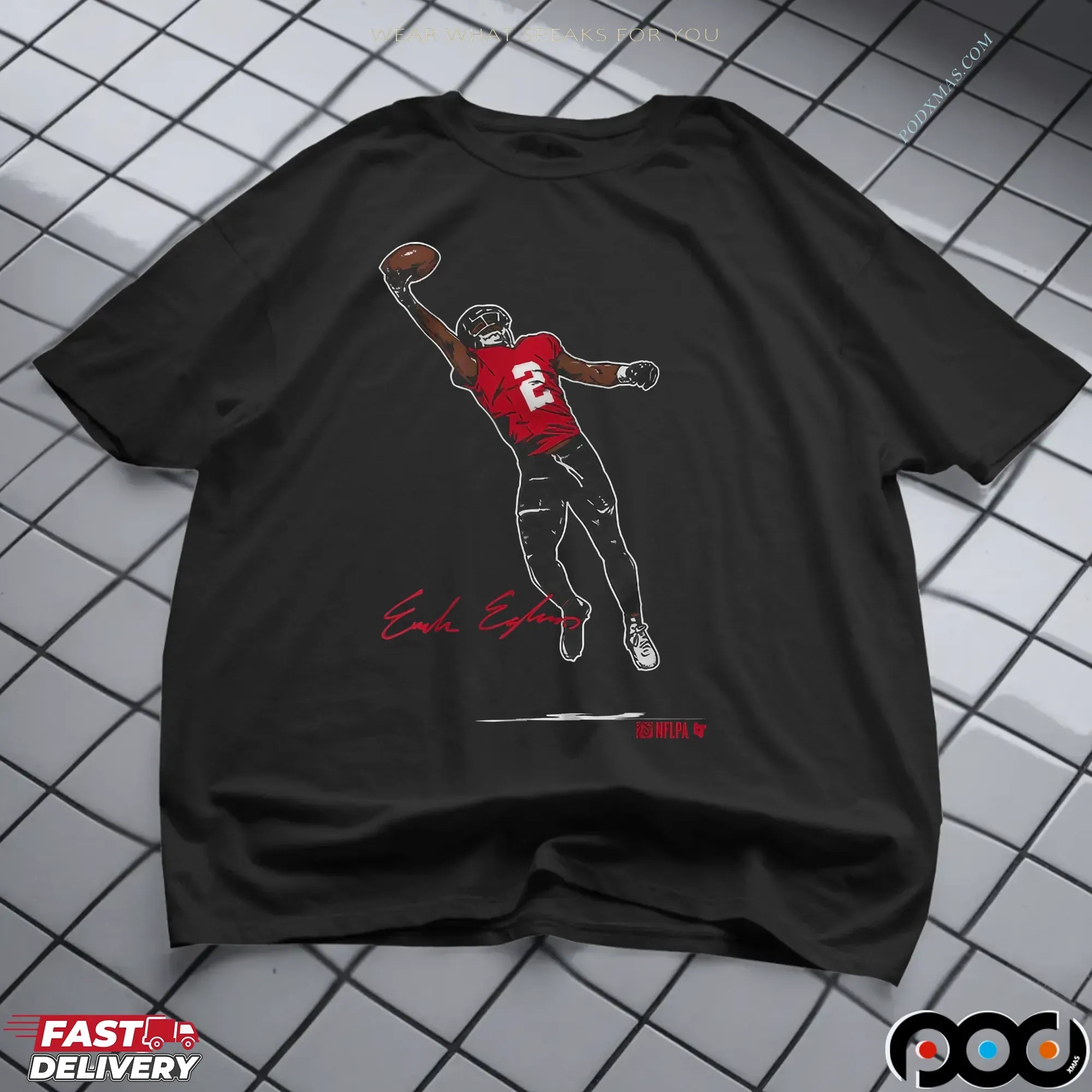 Emeka Egbuka One-handed Catch Graphic T Shirt