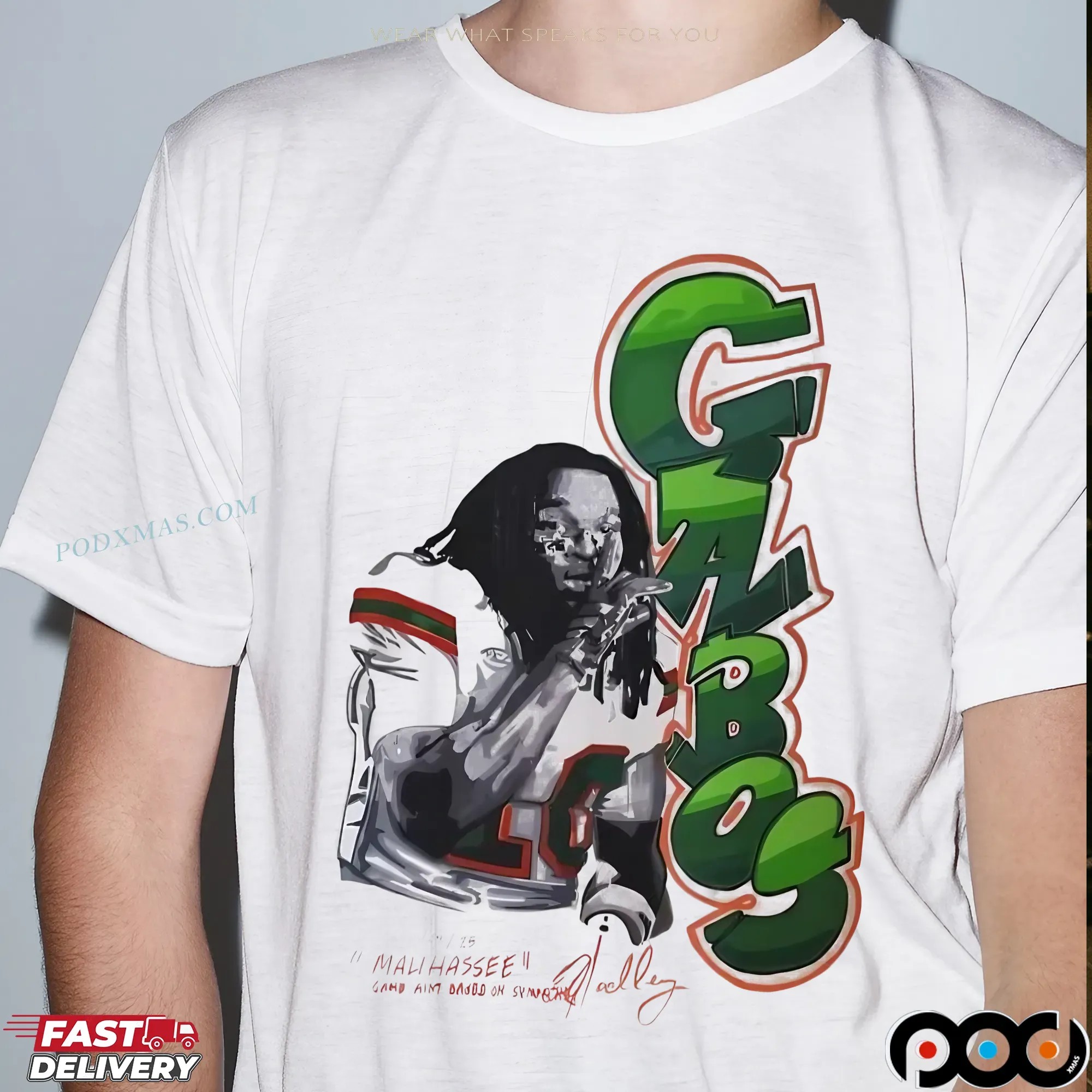 Gabos Malachi Toney Malihassee Miami Hurricanes T Shirt 1 Gabos Malachi Toney Malihassee Miami Hurricanes T Shirt