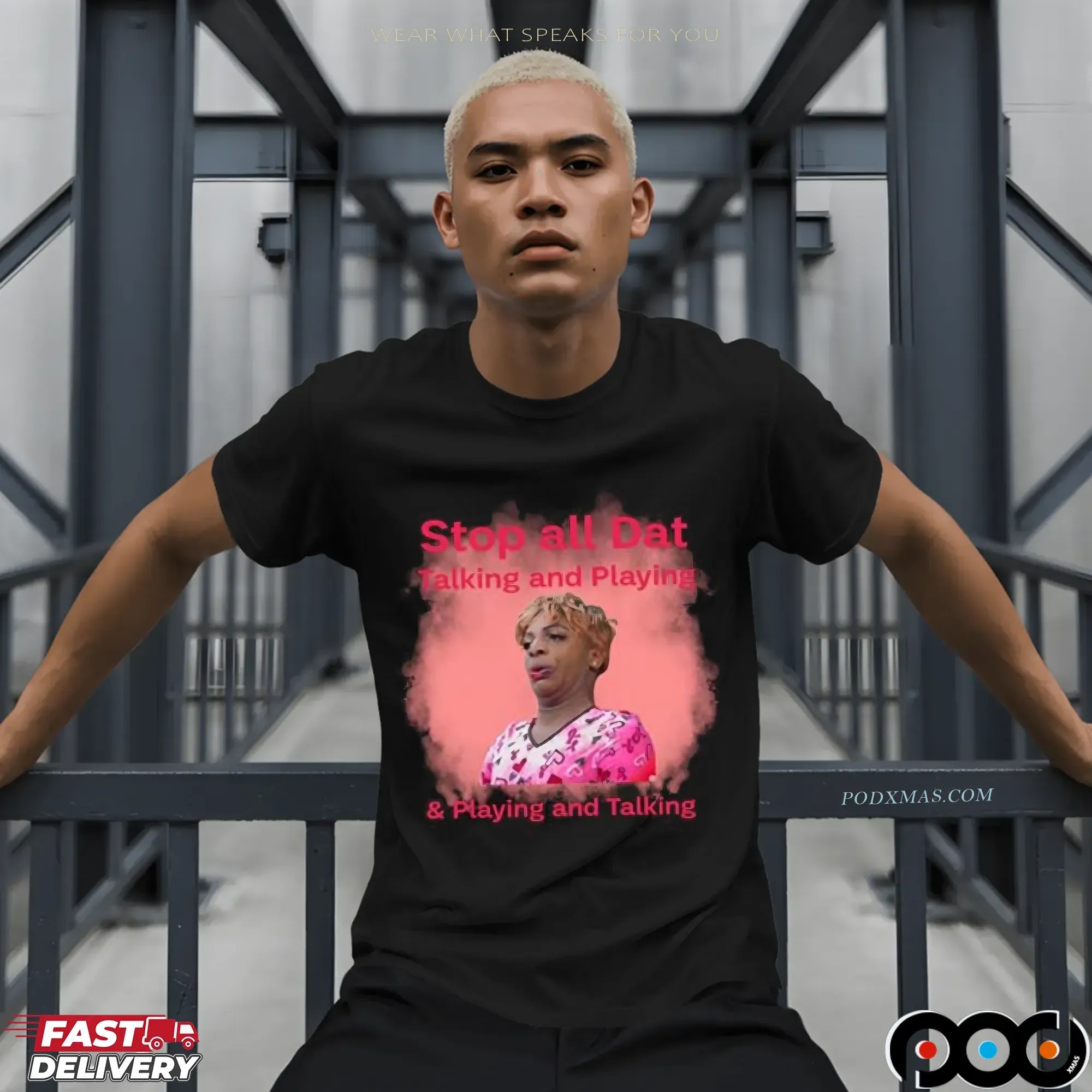Hollywoodgengen Stop All Dat Talking And Playing T Shirt