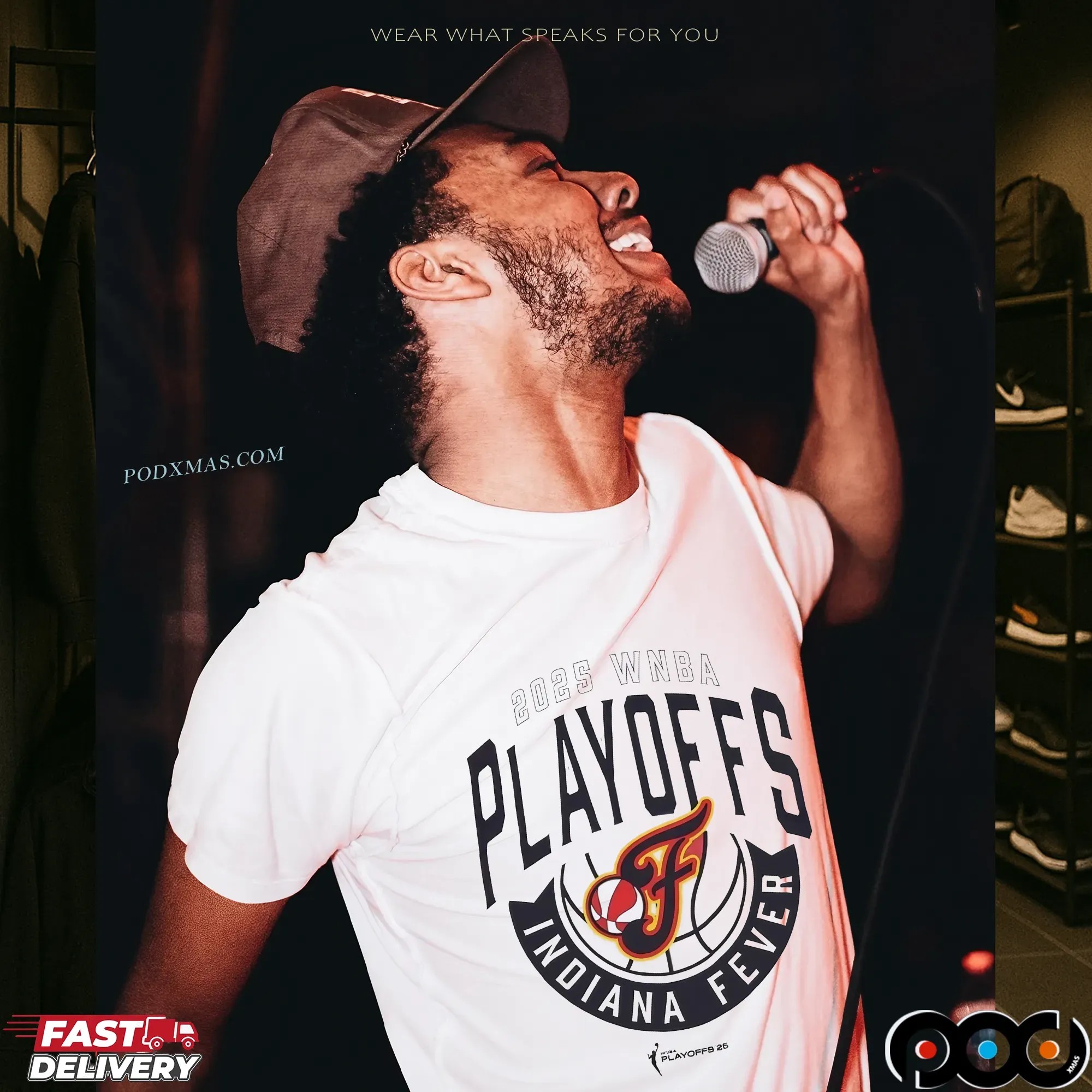 Indiana Fever 2025 WNBA Playoff T Shirt