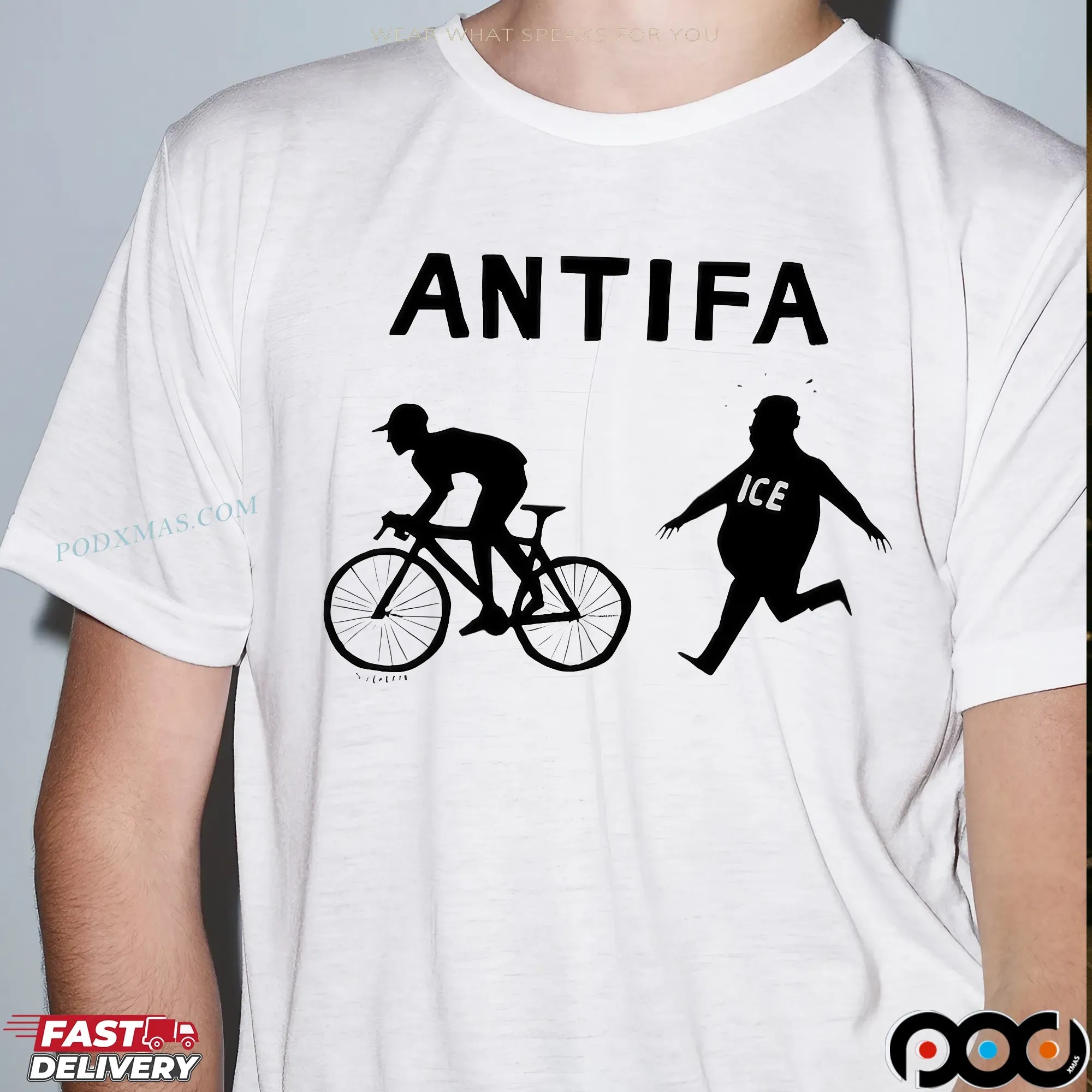 Jesse Duquette Antifa Biker T Shirt