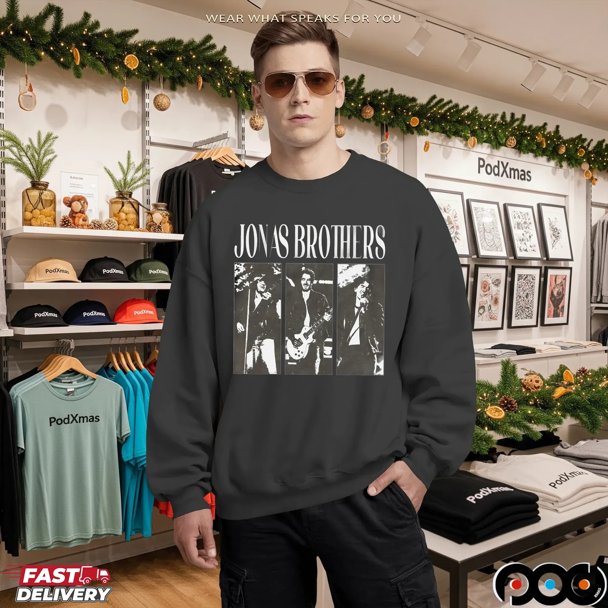 Jonas Brothers 20th Anniversary Retro T Shirt 10 Jonas Brothers 20th Anniversary Retro T Shirt