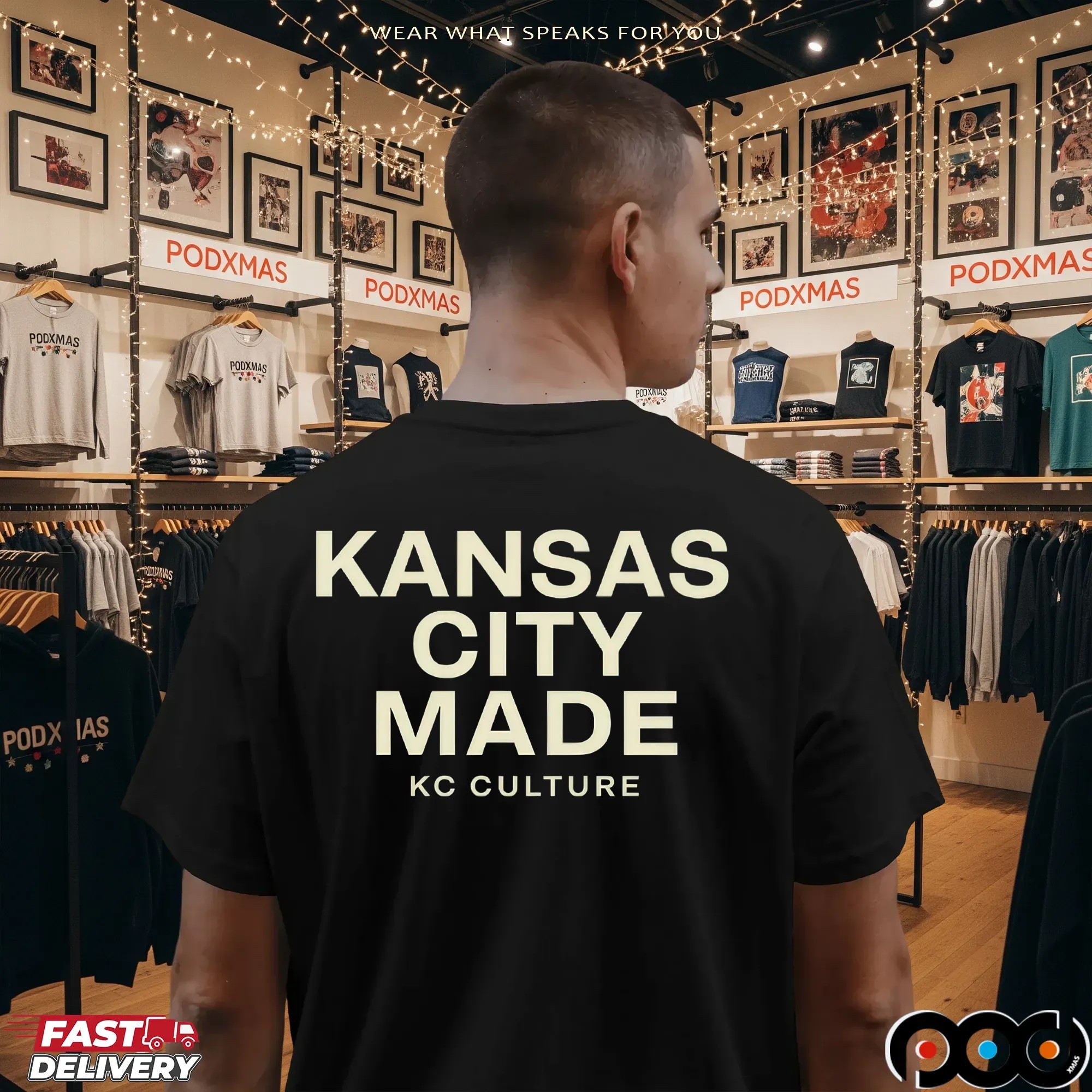 Kansas City Made KC Culture Bold Text T Shirt 3 Kansas City Made KC Culture Bold Text T Shirt