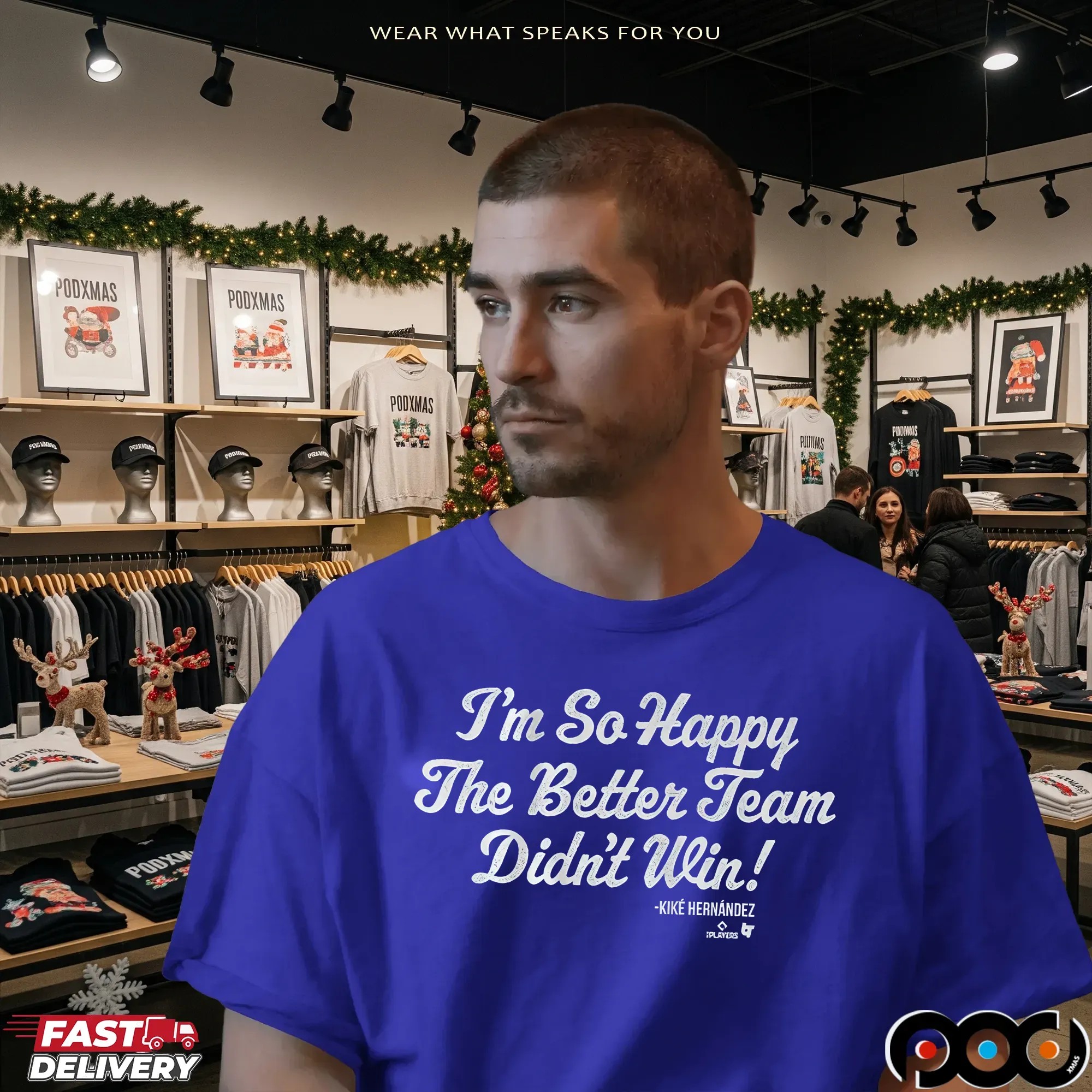 Kiké Hernandez Posted I'm So Glad The Better Team Didn't Win T Shirt 3 Kiké Hernandez Posted I'm So Glad The Better Team Didn't Win T Shirt