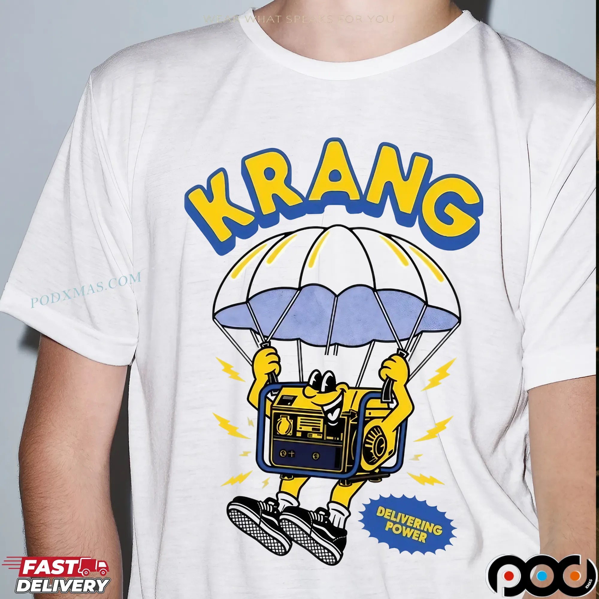Krang Delivering Power T Shirt 11 Krang Delivering Power T Shirt