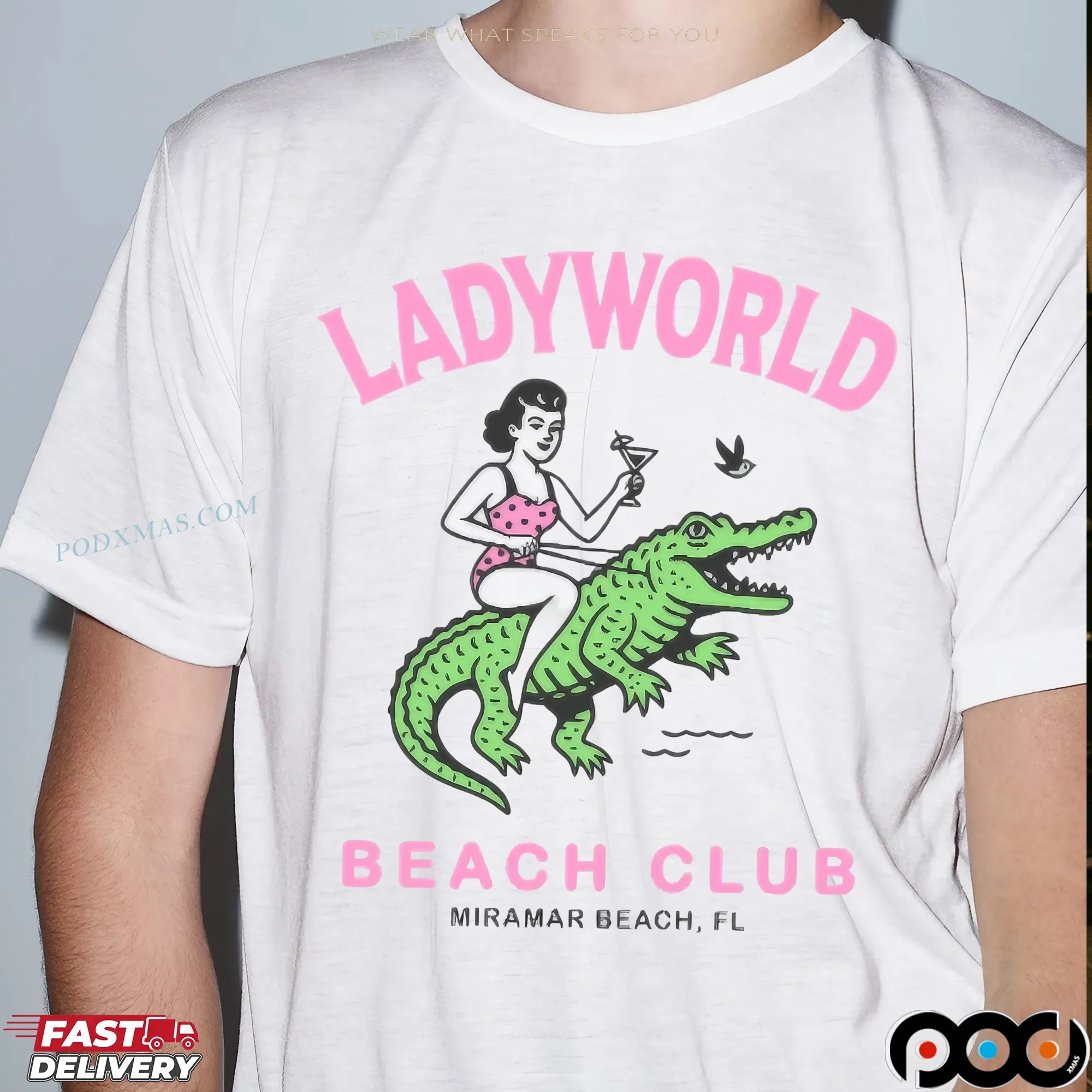 Ladyworld Beach Club FL T Shirt 11 Ladyworld Beach Club FL T Shirt