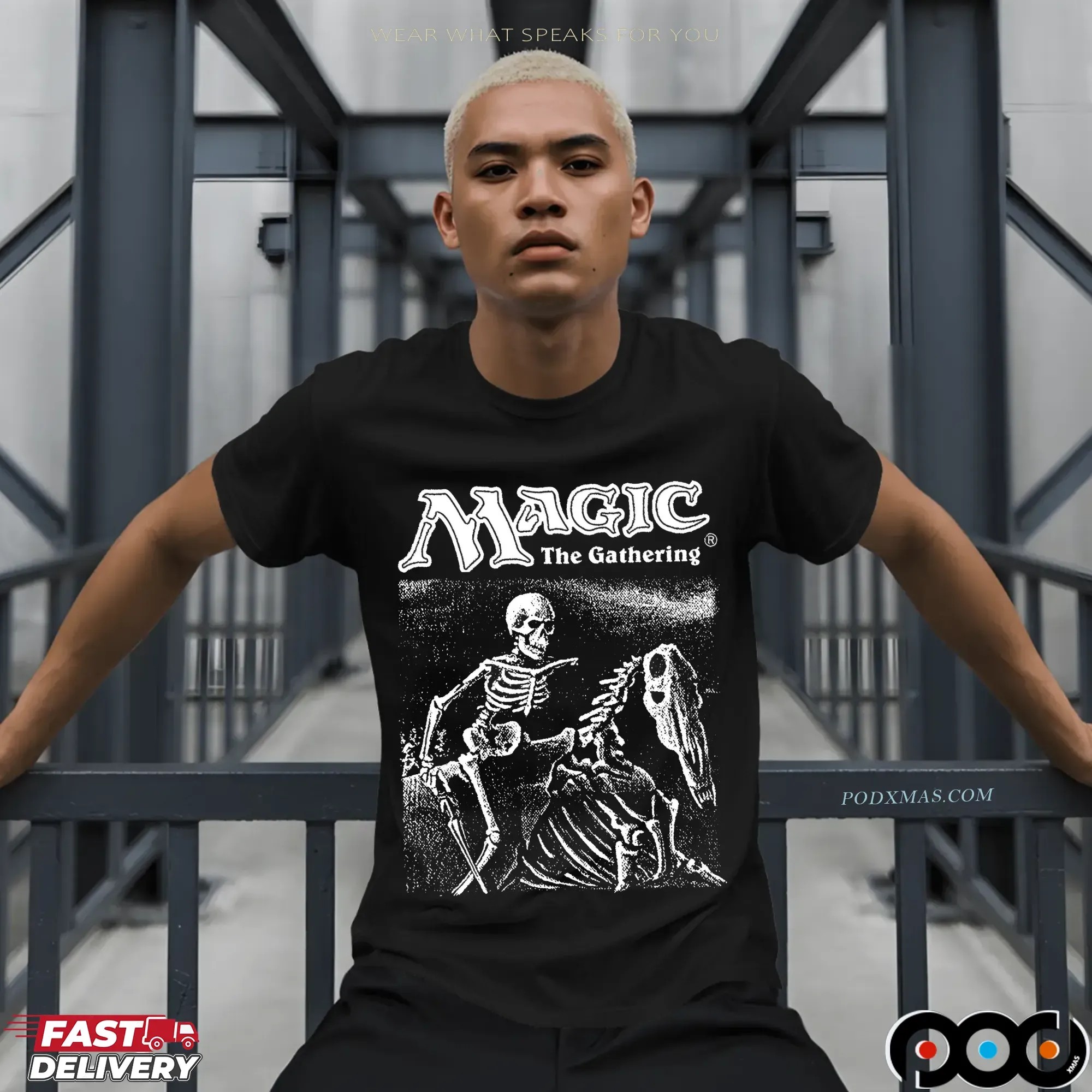 Magic The Gathering Drudge Skeletons Halloween Graphic T Shirt 9 Magic The Gathering Drudge Skeletons Halloween Graphic T Shirt