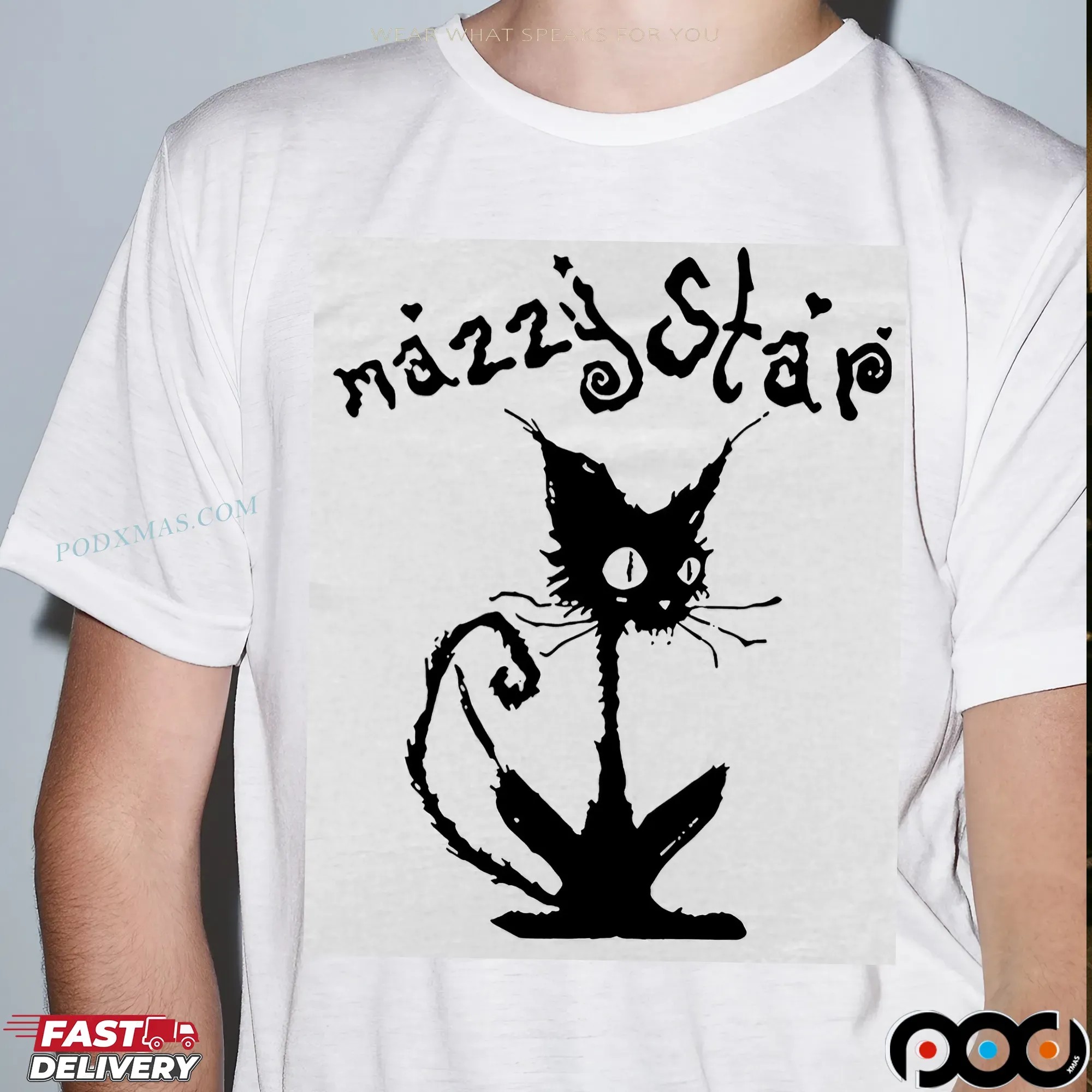 Mazzy Star Kitty T Shirt