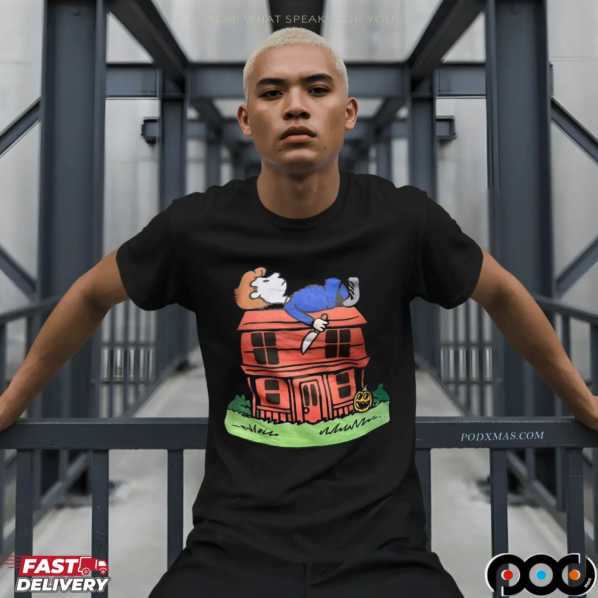 Michael Myers Horror House Halloween T Shirt