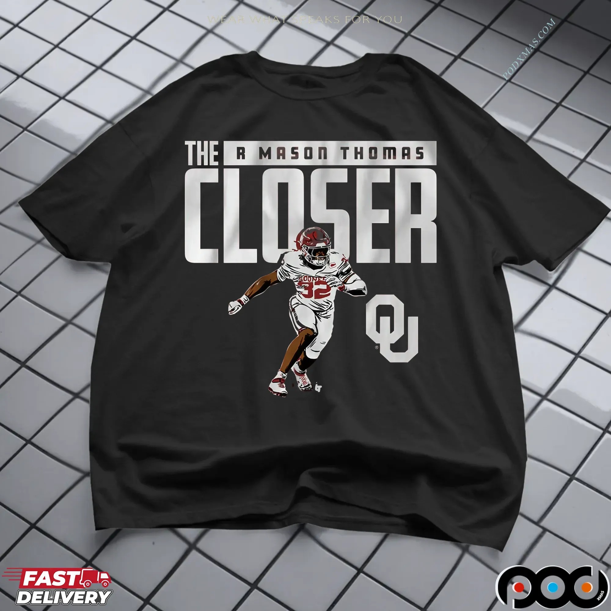 Oklahoma Sooners Football The R Mason Thomas The Closer T Shirt