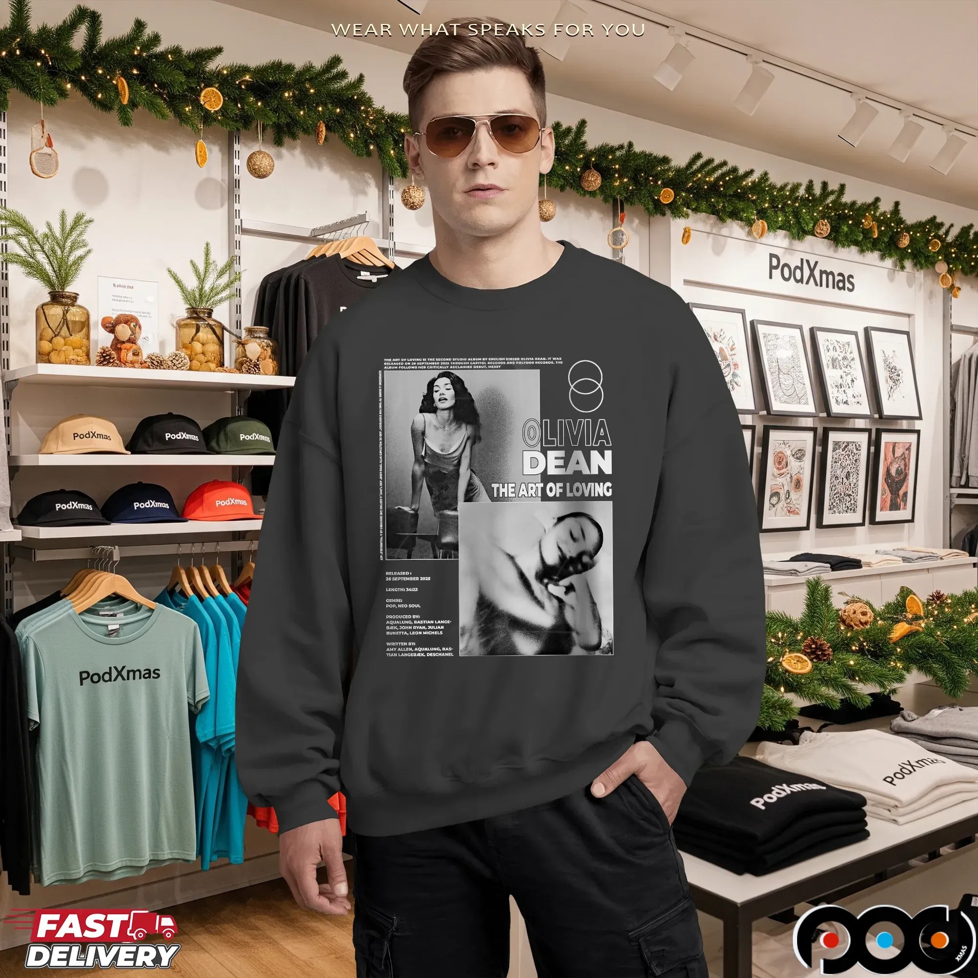Olivia Dean The Art Of Loving Tour T Shirt 10 Olivia Dean The Art Of Loving Tour T Shirt