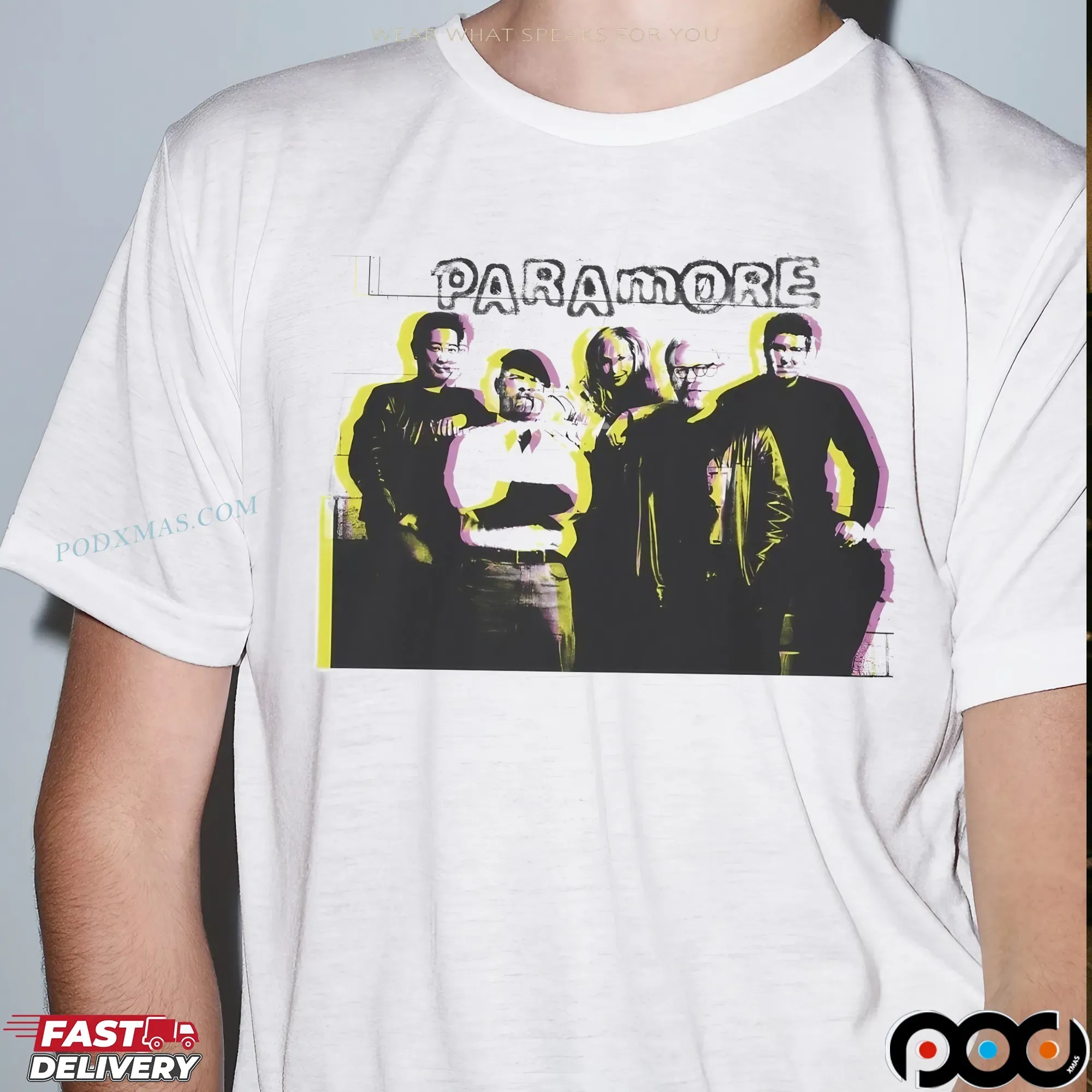 Paramore Mythbusters Graphic Photo T Shirt