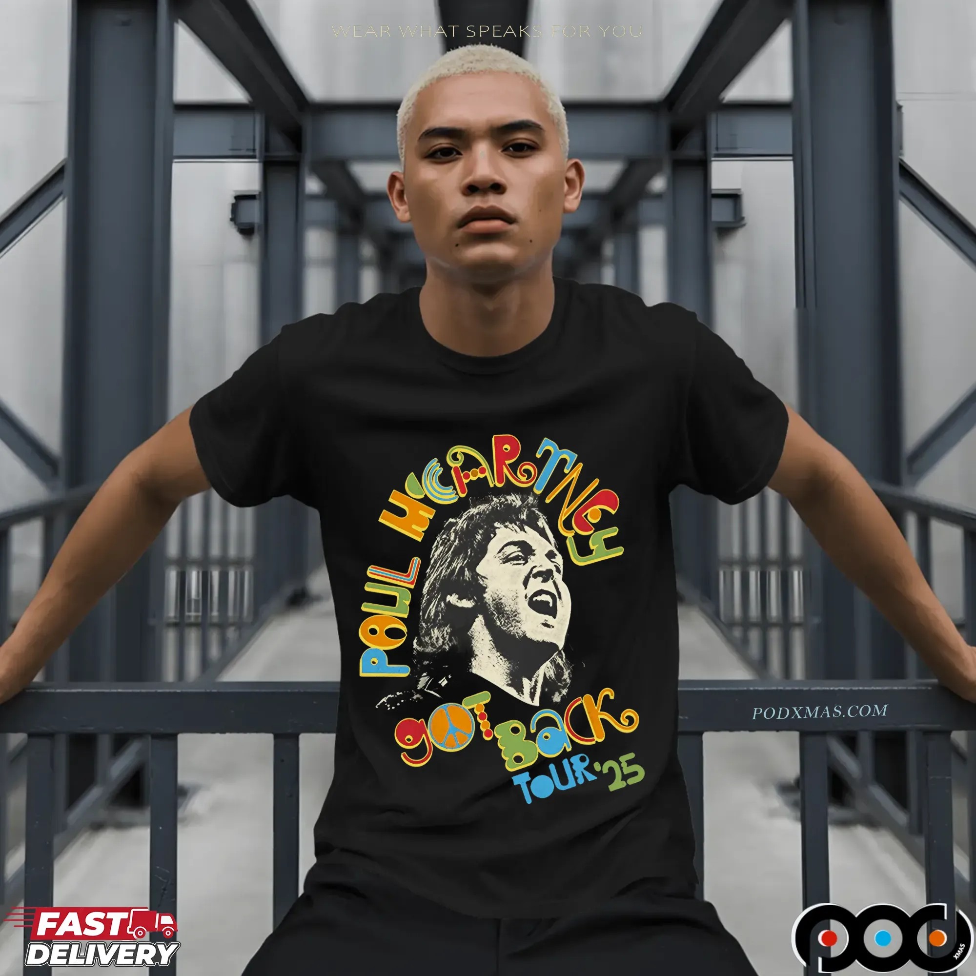 Paul McCartney Got Back Tour 2025 Graphic T Shirt 9 Paul McCartney Got Back Tour 2025 Graphic T Shirt