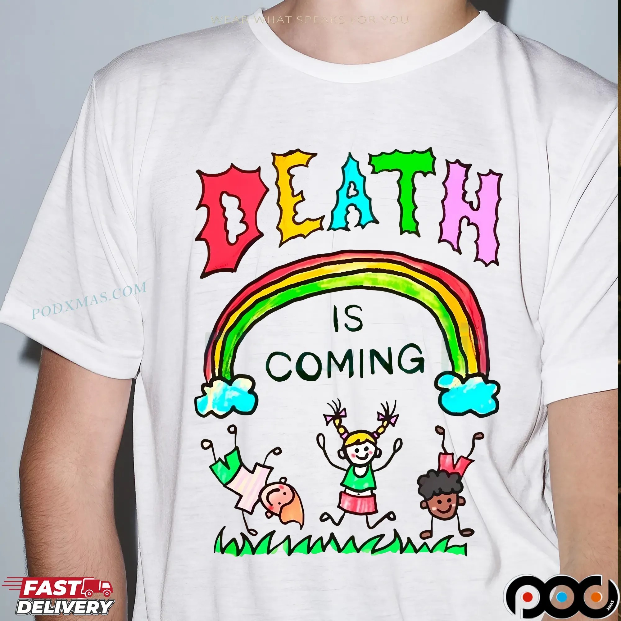 Rainbow Kids Death Is Coming T Shirt 11 Rainbow Kids Death Is Coming T Shirt