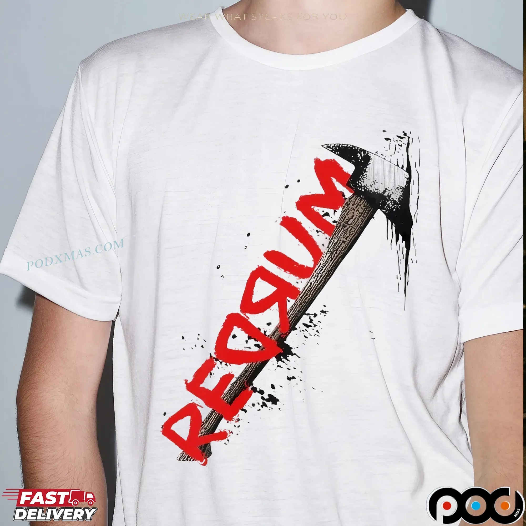 Redrum Axe Halloween T Shirt 10 Redrum Axe Halloween T Shirt