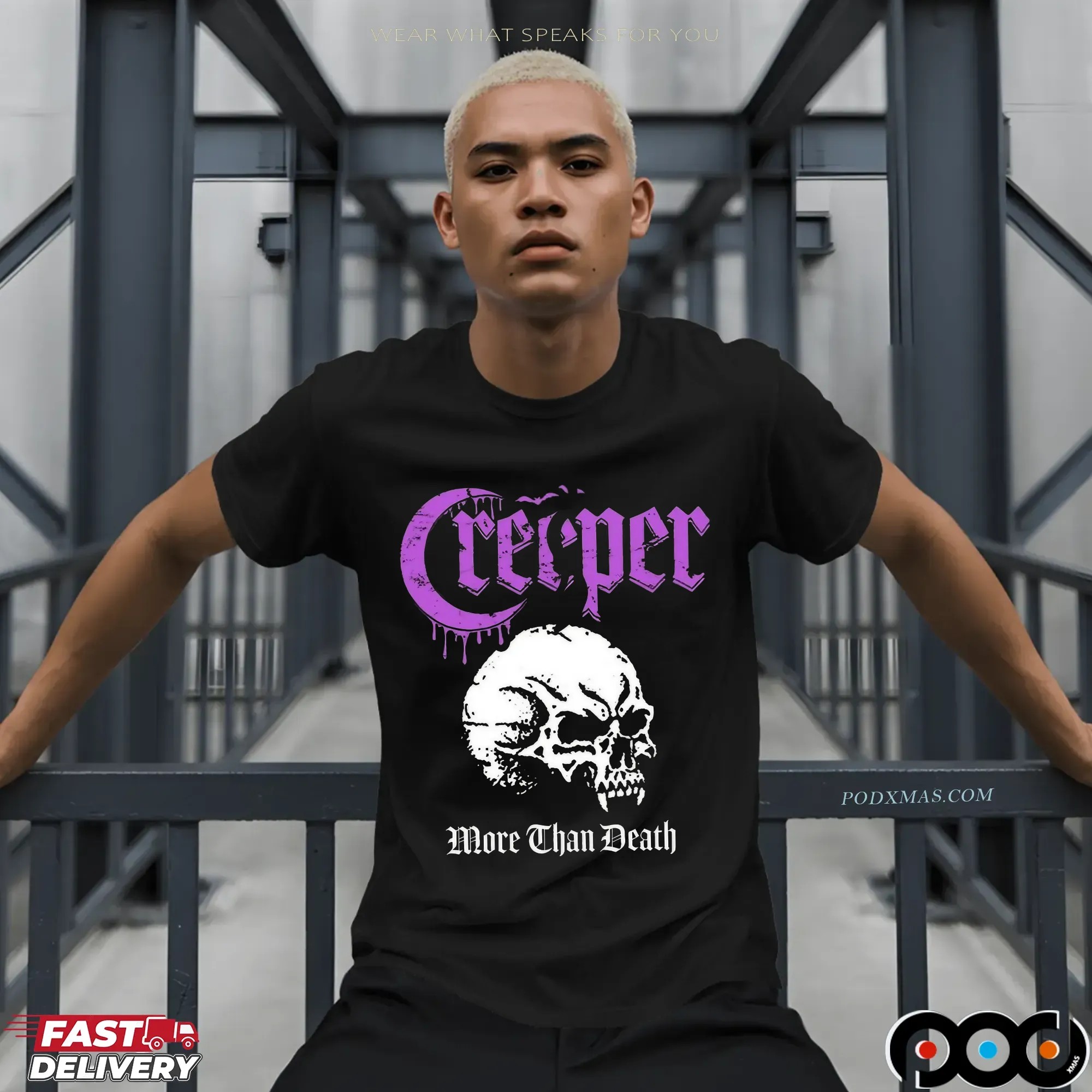 Skull Creeper More Than Death T Shirt 9 Skull Creeper More Than Death T Shirt