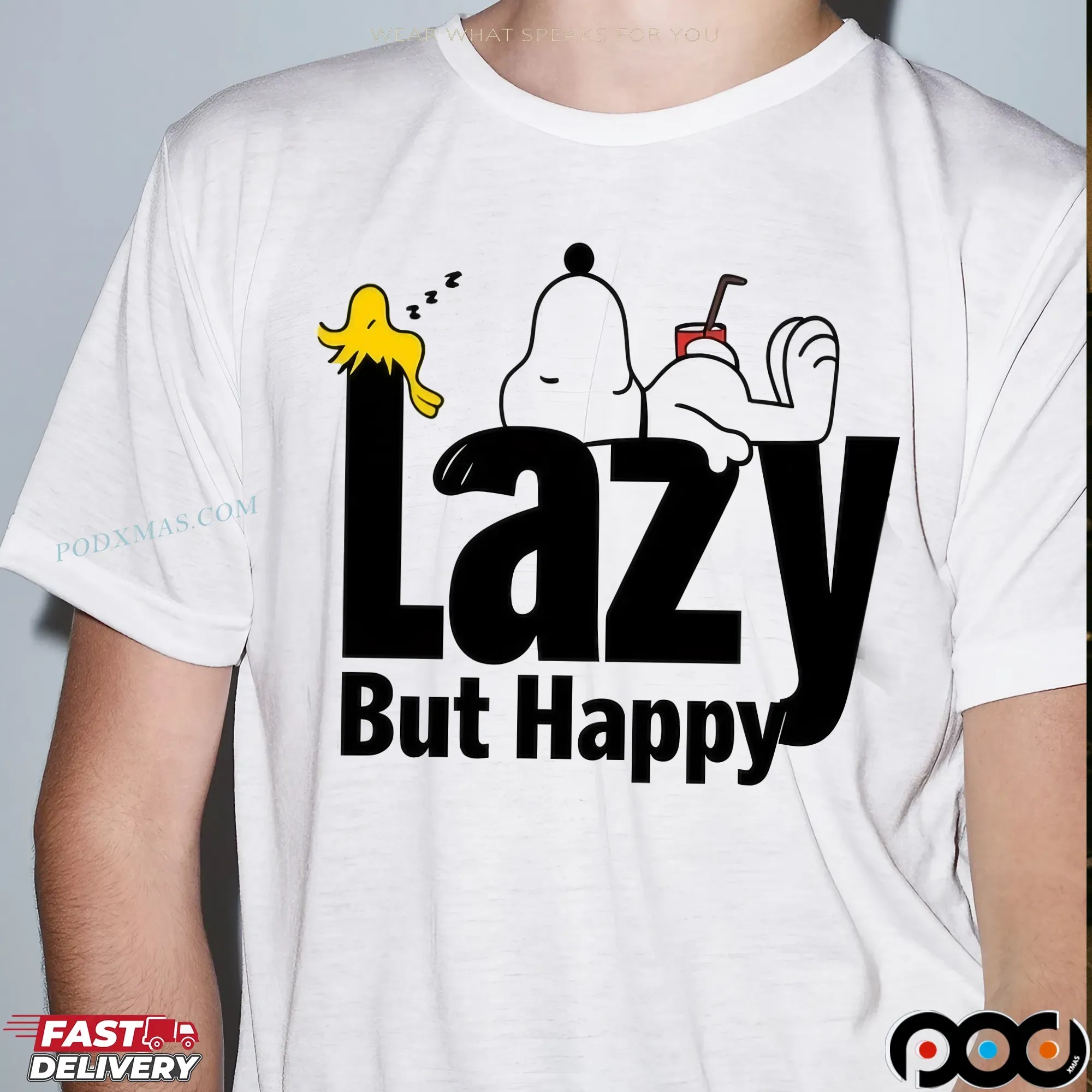 Snoopy And Woodstock Lazy But Happy Meme T Shirt 9 Snoopy And Woodstock Lazy But Happy Meme T Shirt